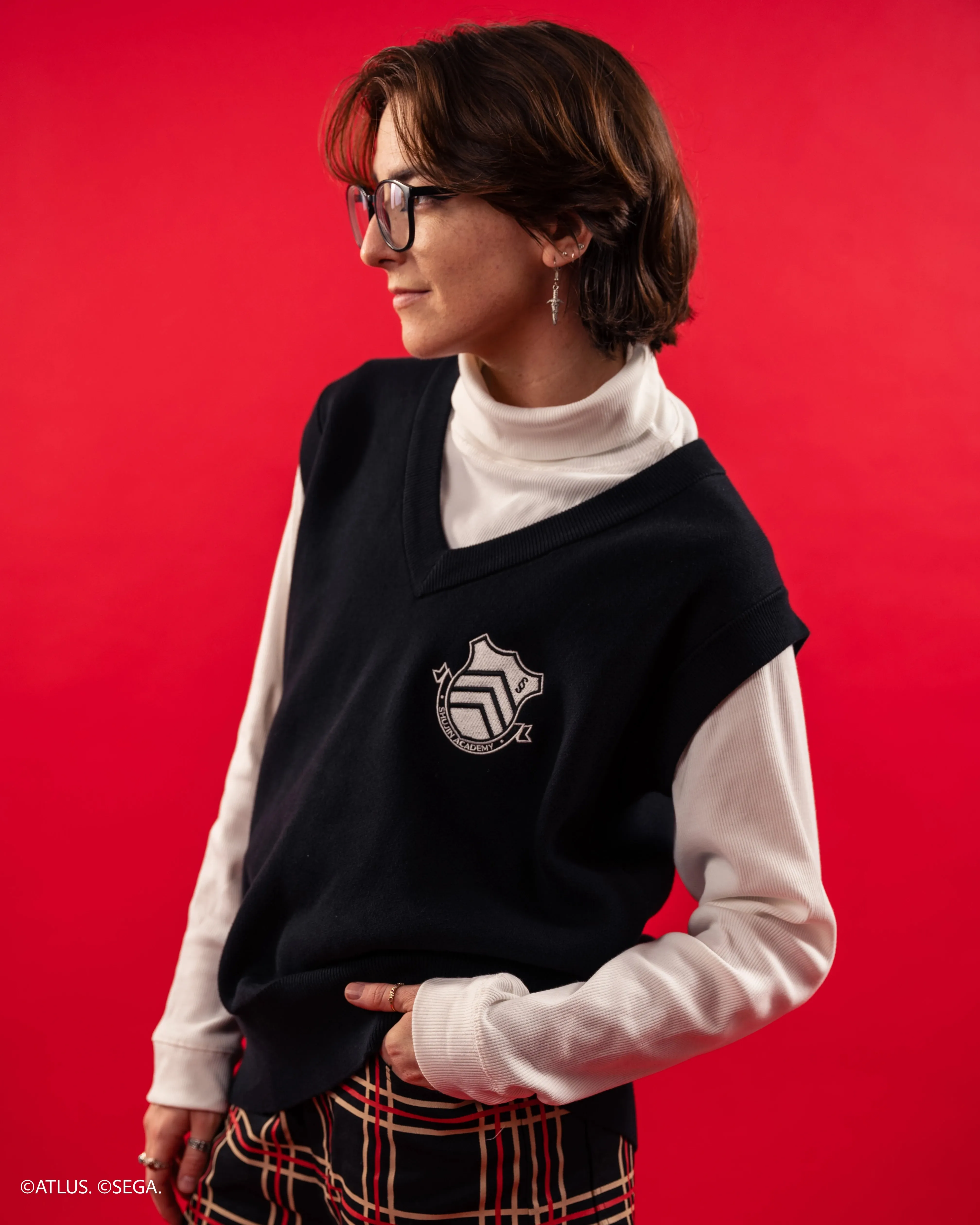 Shujin Academy Logo Vest sold by Steady Hands product image thumbnail 3