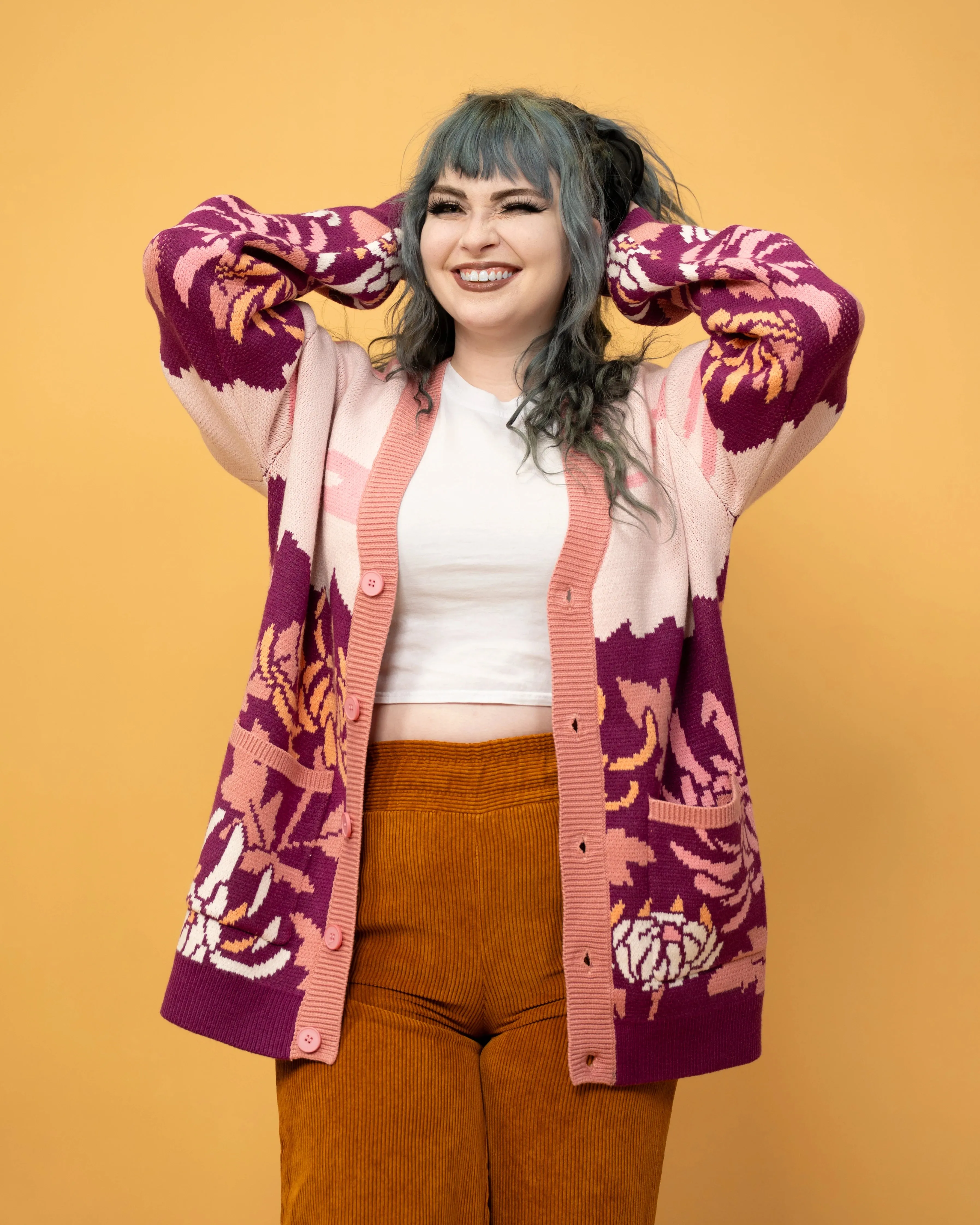 Chrysanthemum Cardigan sold by Steady Hands product image thumbnail 4