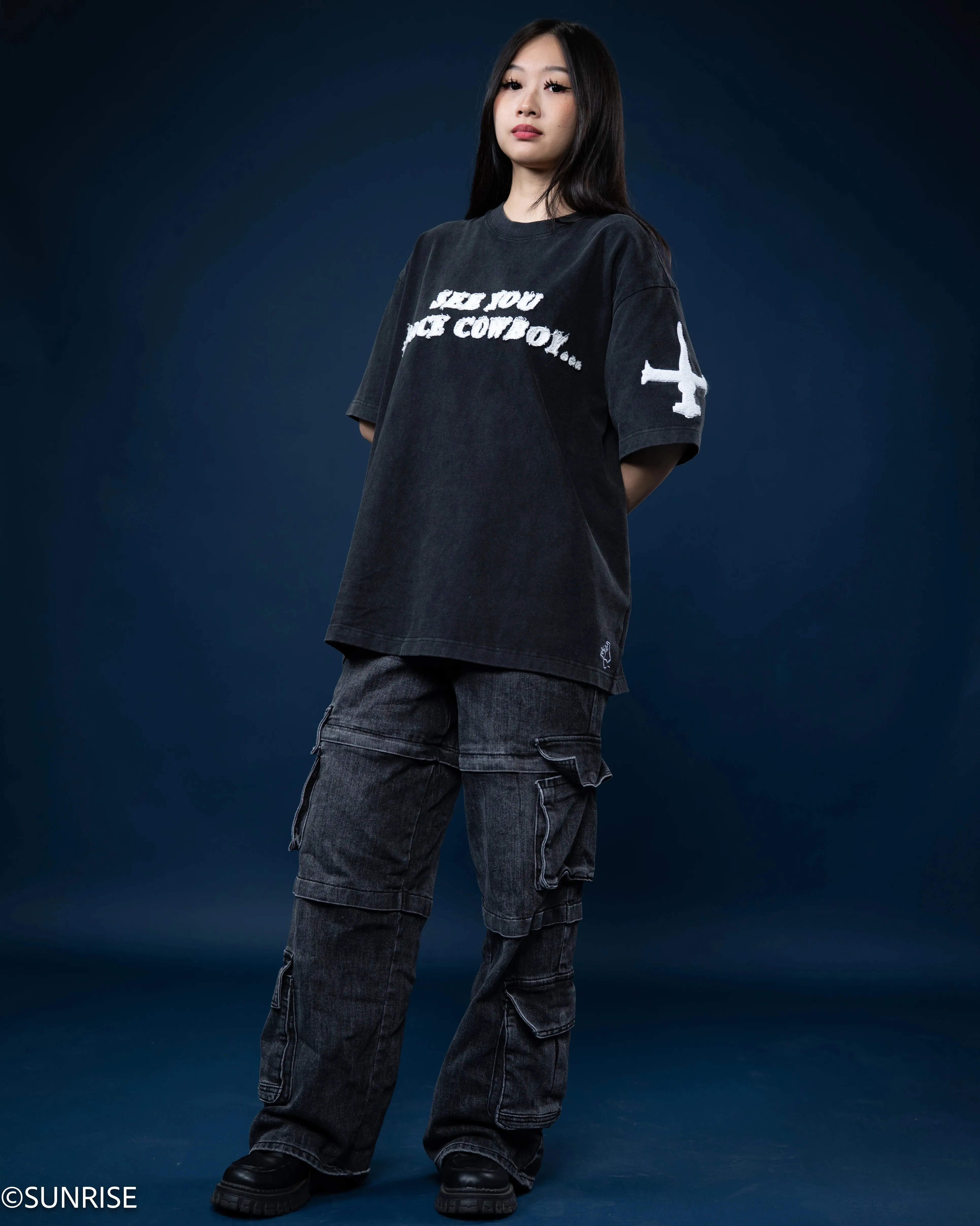 See You Black Tee sold by Steady Hands product image thumbnail 3