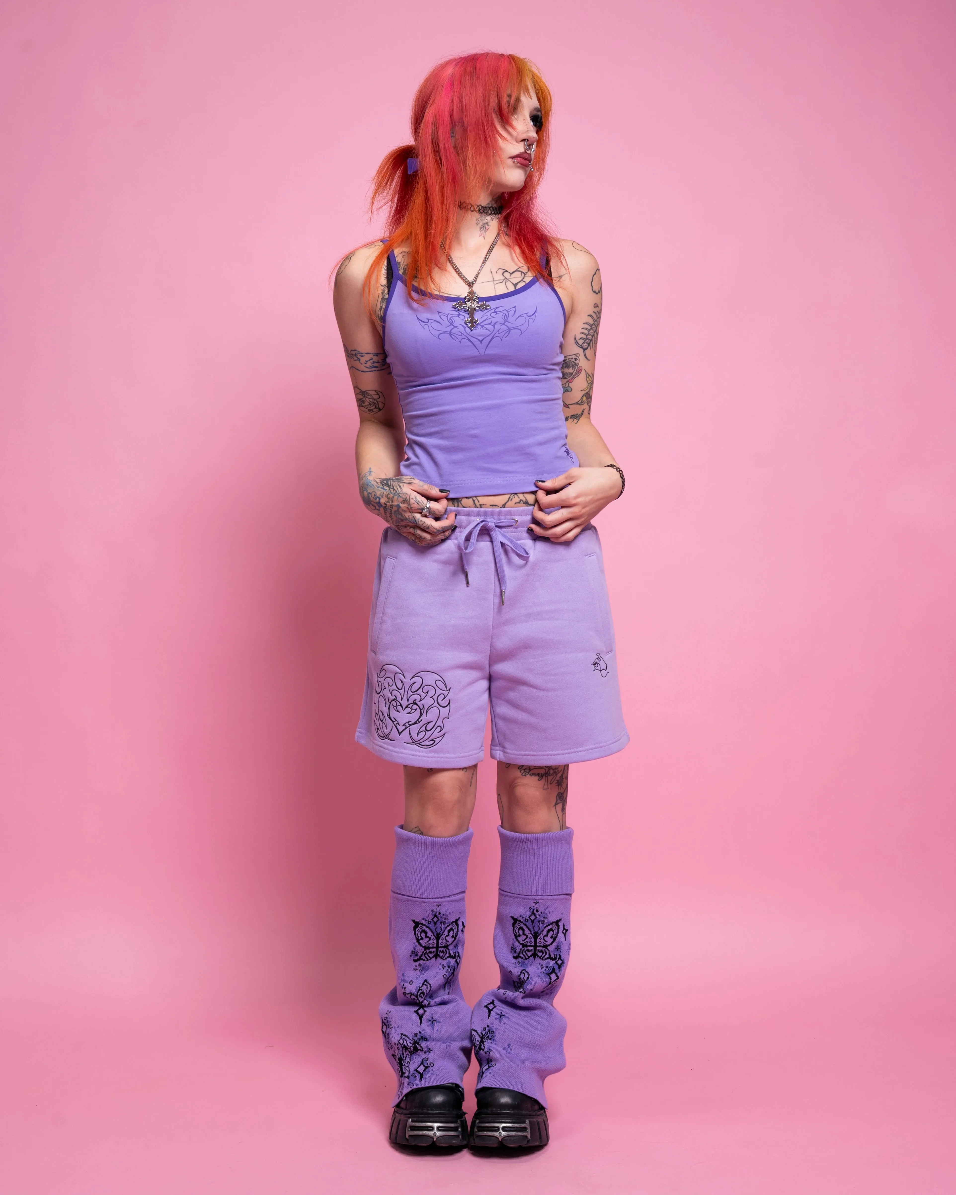 Cyber Heart Shorts sold by Steady Hands product image thumbnail 5