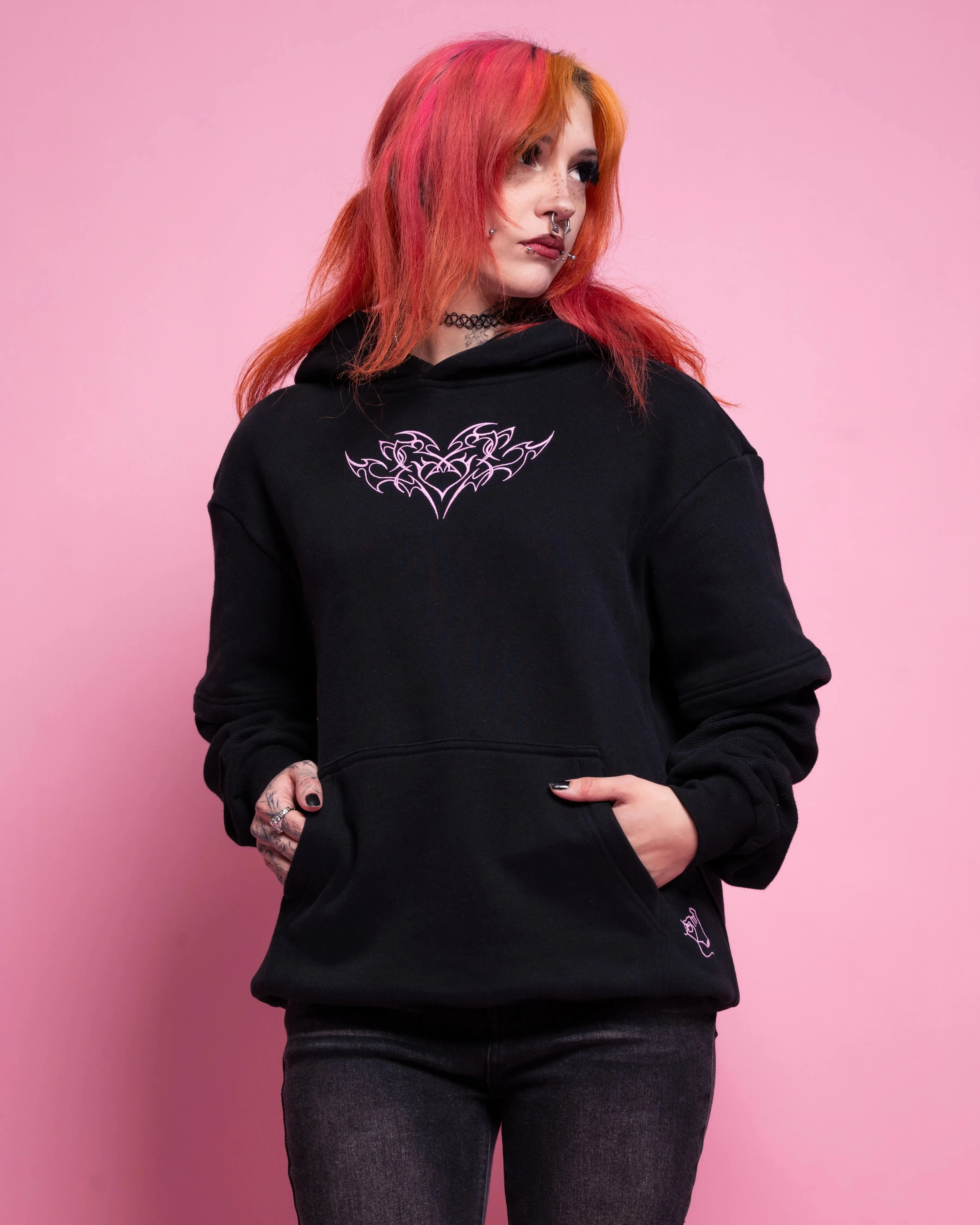 Cyber Angel Hoodie sold by Steady Hands product image thumbnail 5