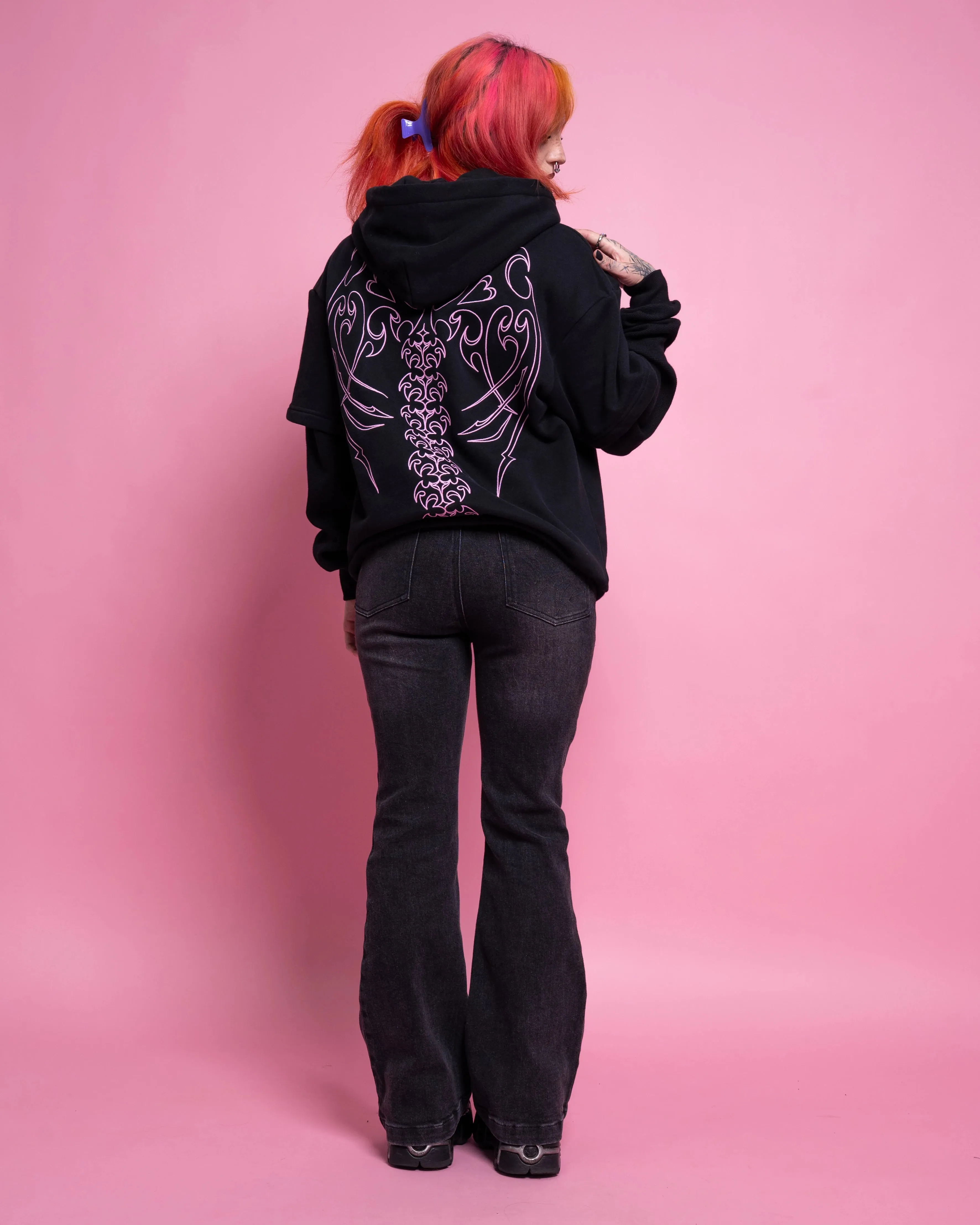 Cyber Angel Hoodie sold by Steady Hands product image thumbnail 4