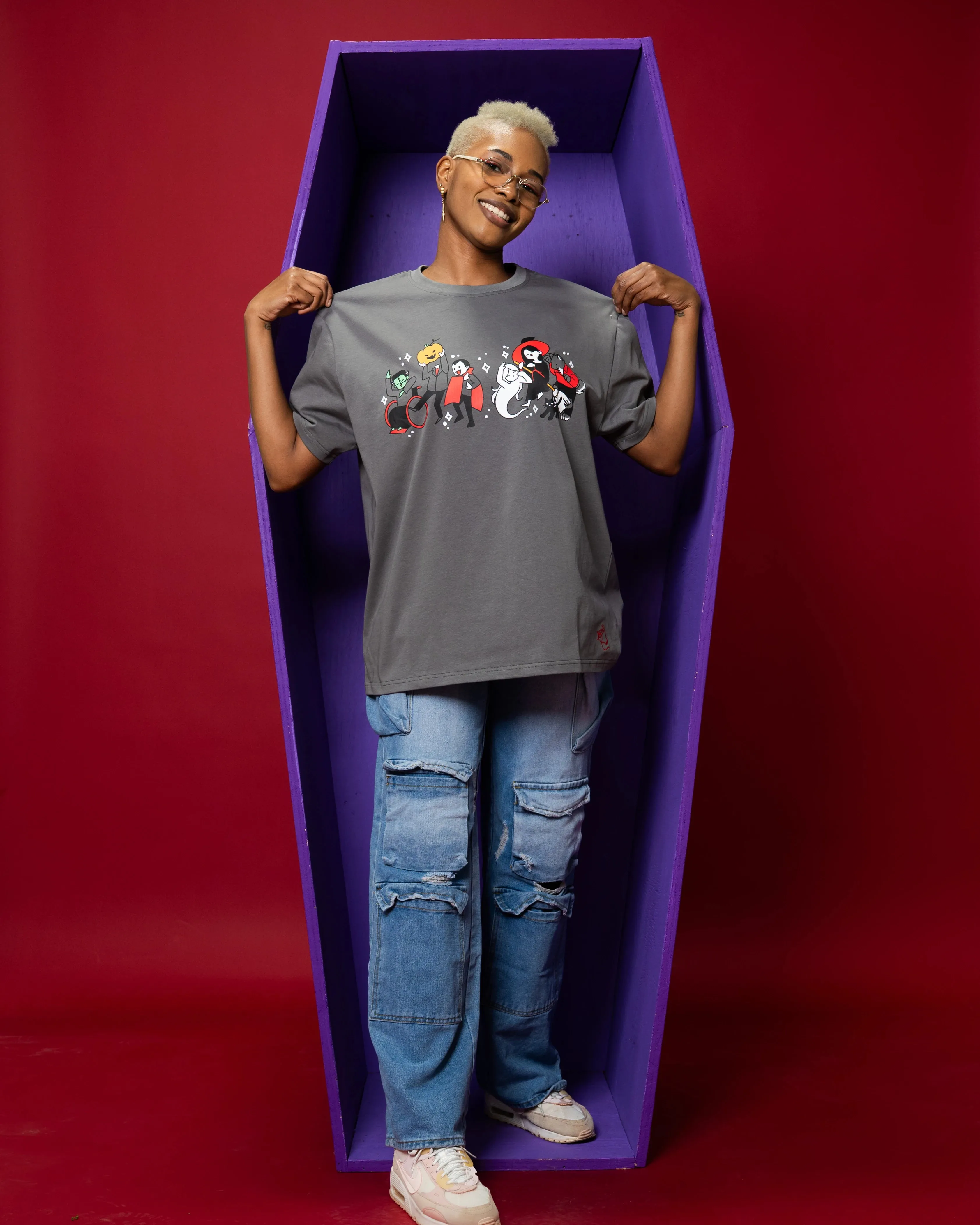 Ghoul's Night Out Tee sold by Steady Hands product image thumbnail 3