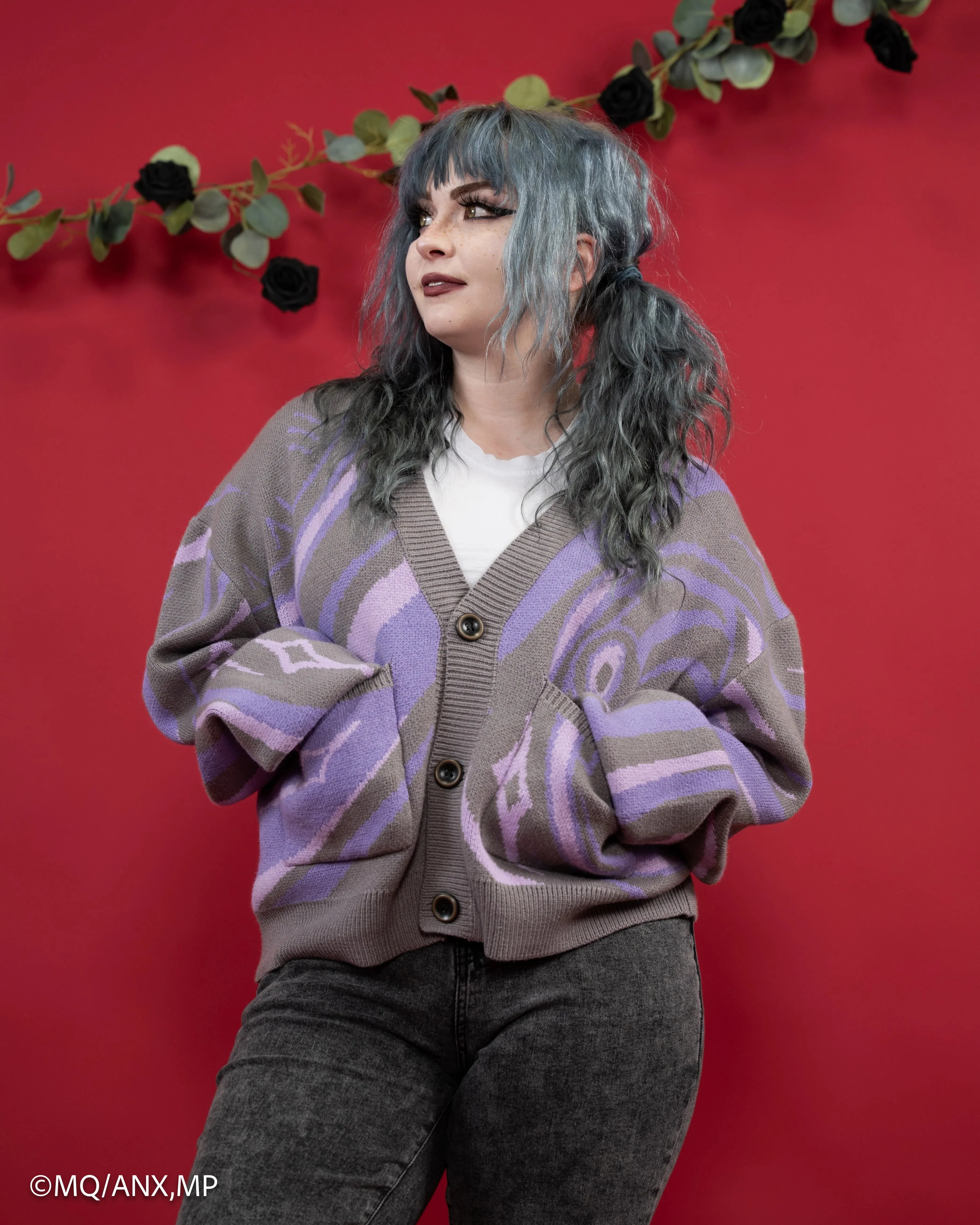 Turn Back Time Cropped Cardigan sold by Steady Hands product image thumbnail 4