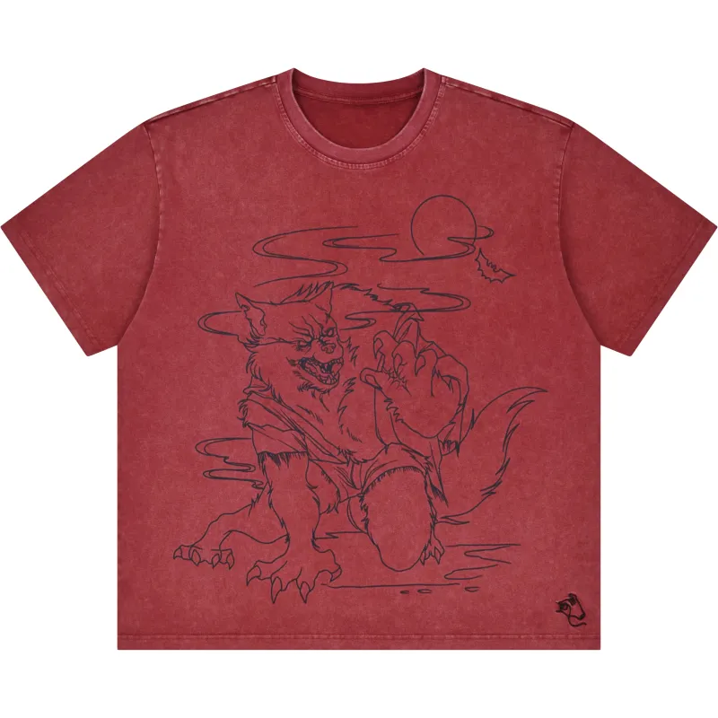 Werewolf Tee sold by Steady Hands
