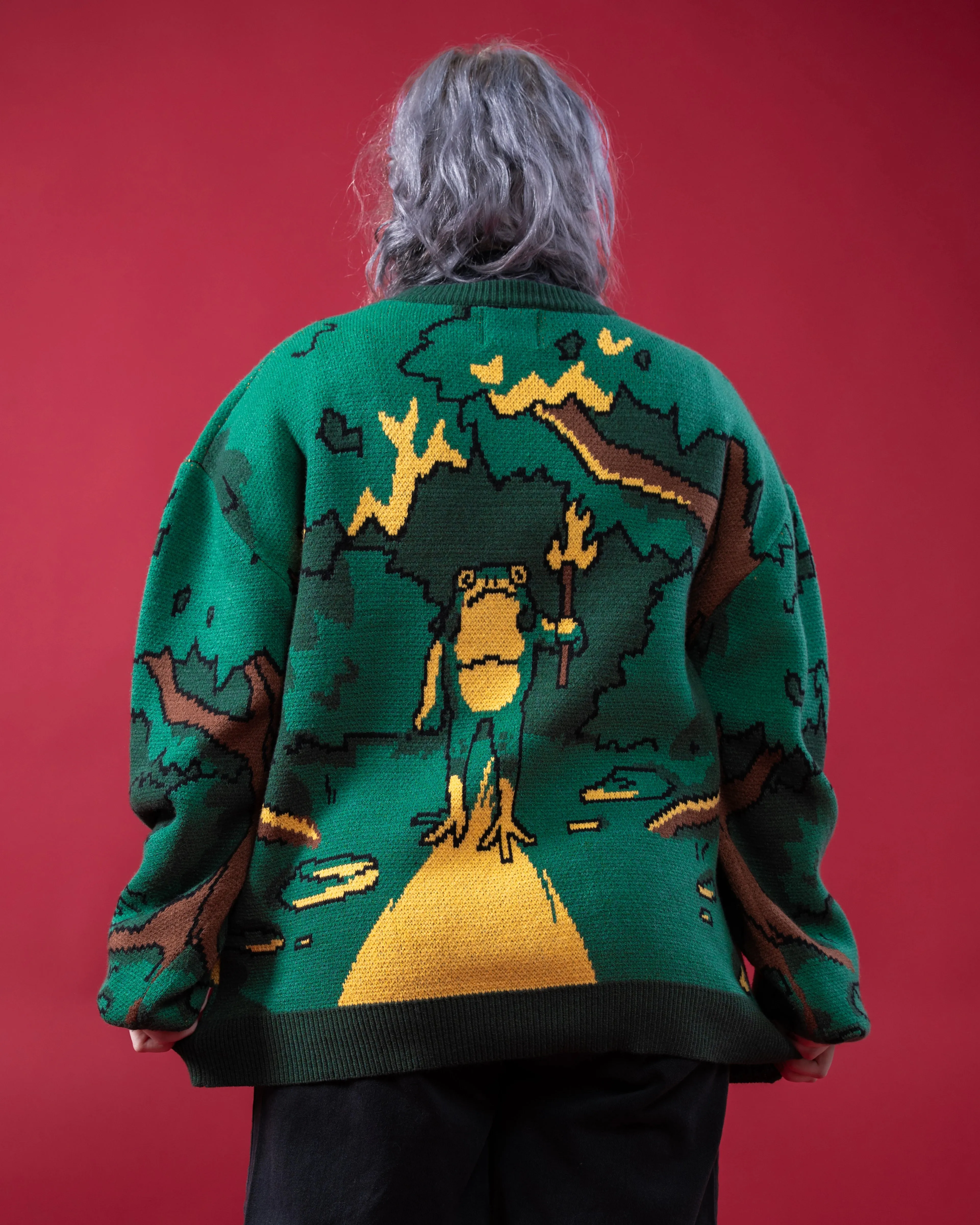 Loveland Frog Sweater sold by Steady Hands product image thumbnail 5