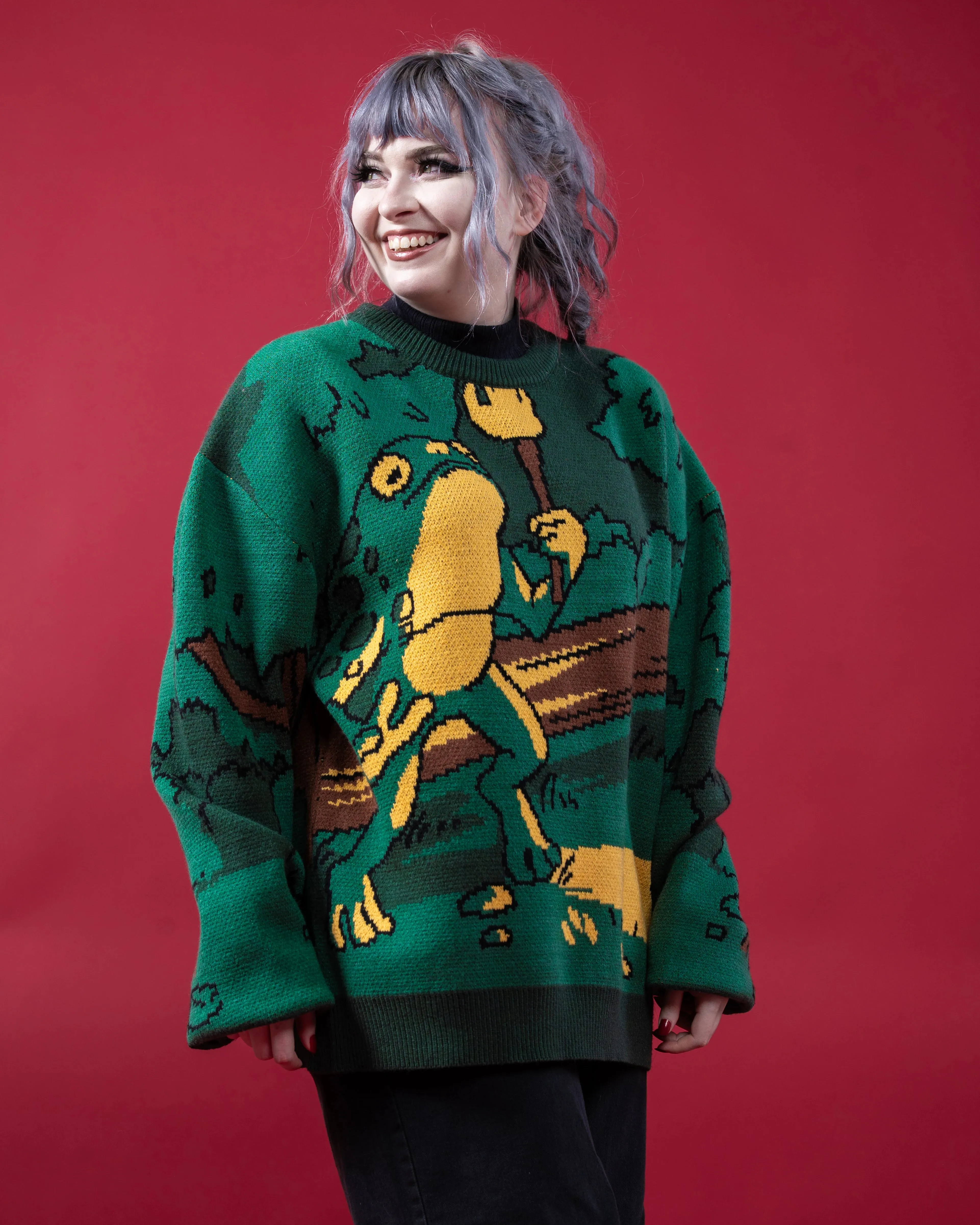Loveland Frog Sweater sold by Steady Hands product image thumbnail 4