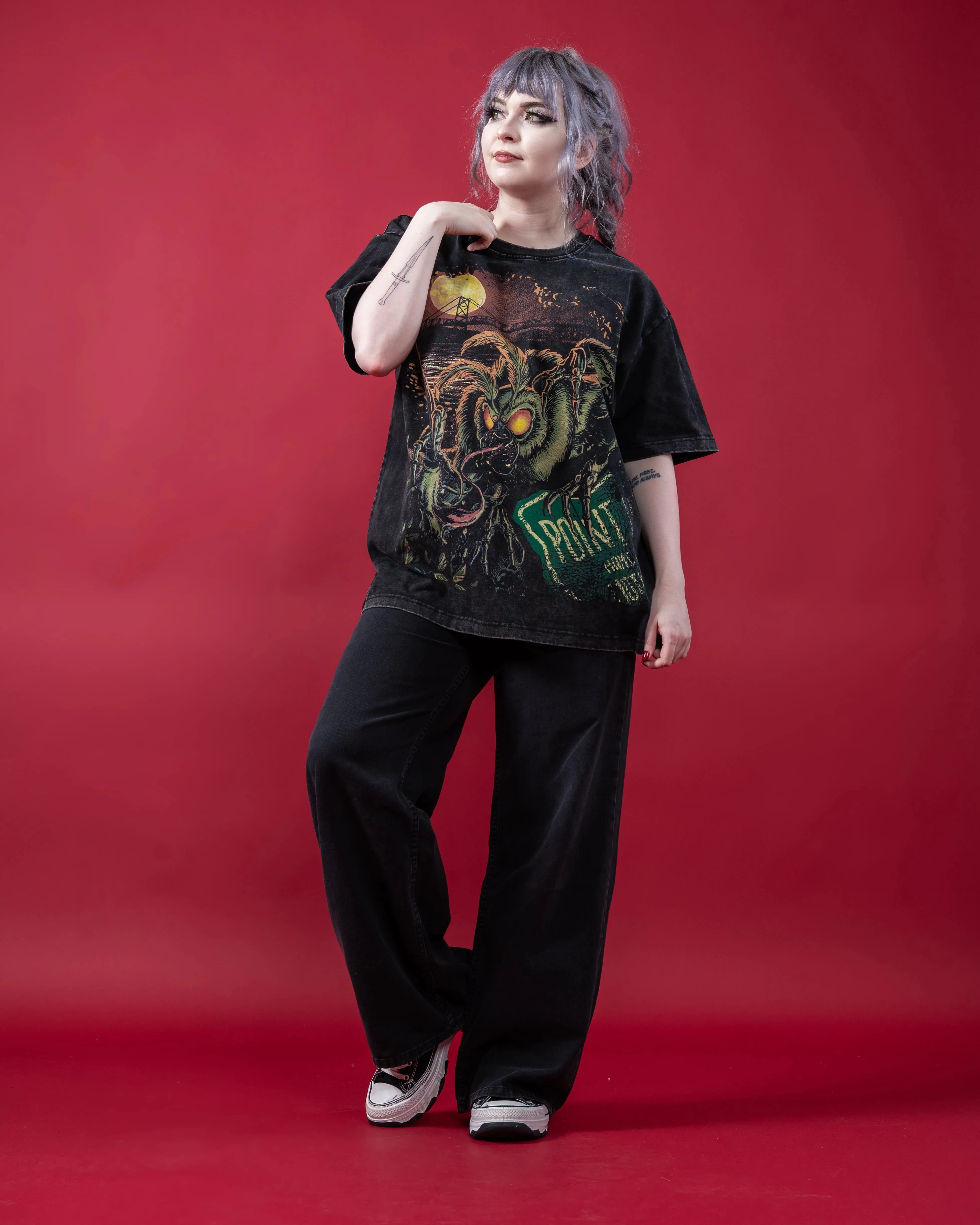 Mothman Tee sold by Steady Hands product image thumbnail 3