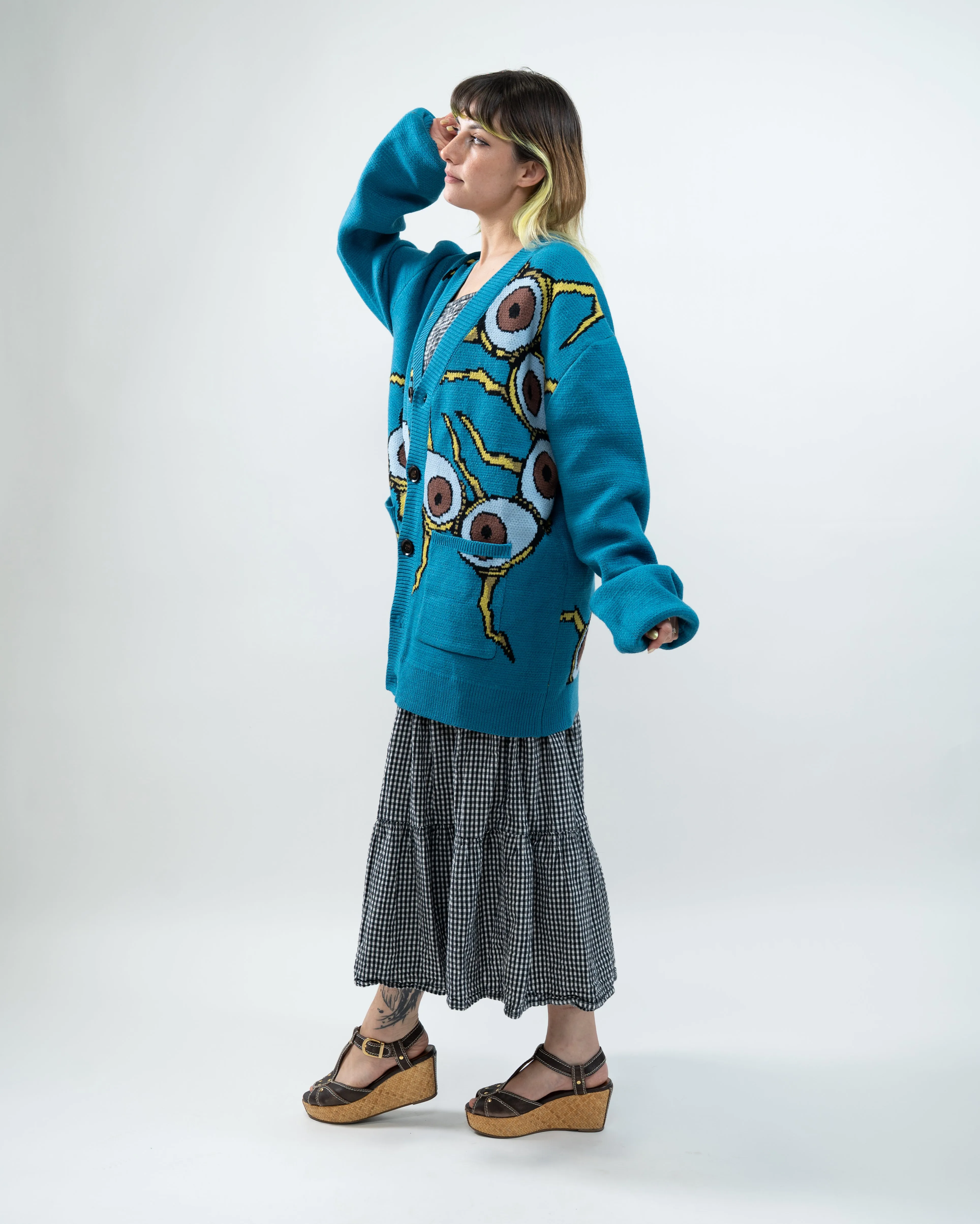 Centeyepede Cardigan sold by Steady Hands product image thumbnail 5