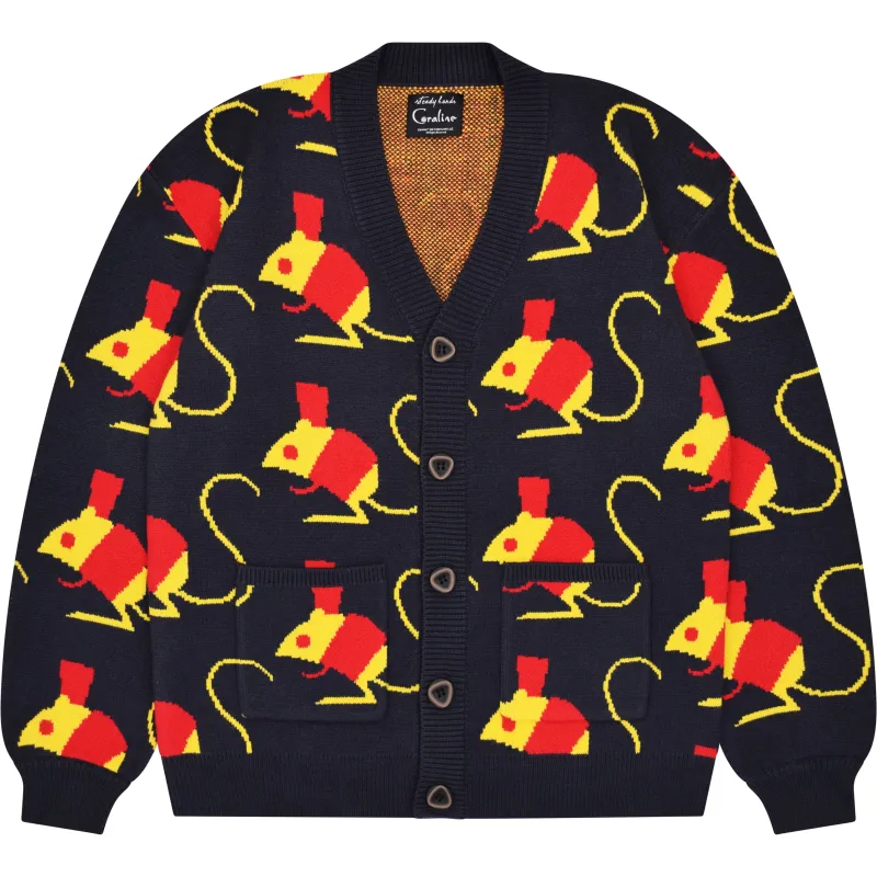 Circus Mice Cardigan sold by Steady Hands