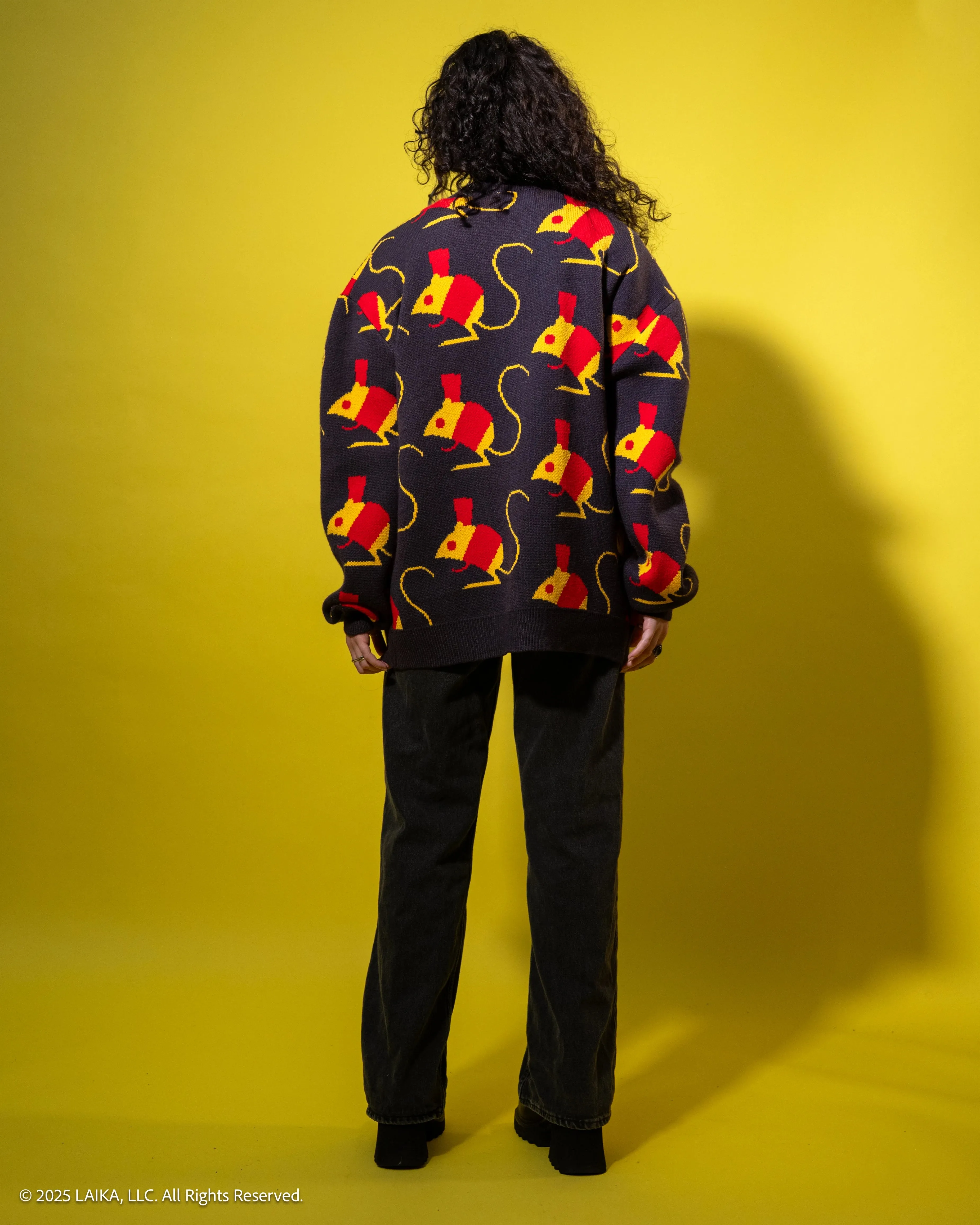 Circus Mice Cardigan sold by Steady Hands product image thumbnail 4