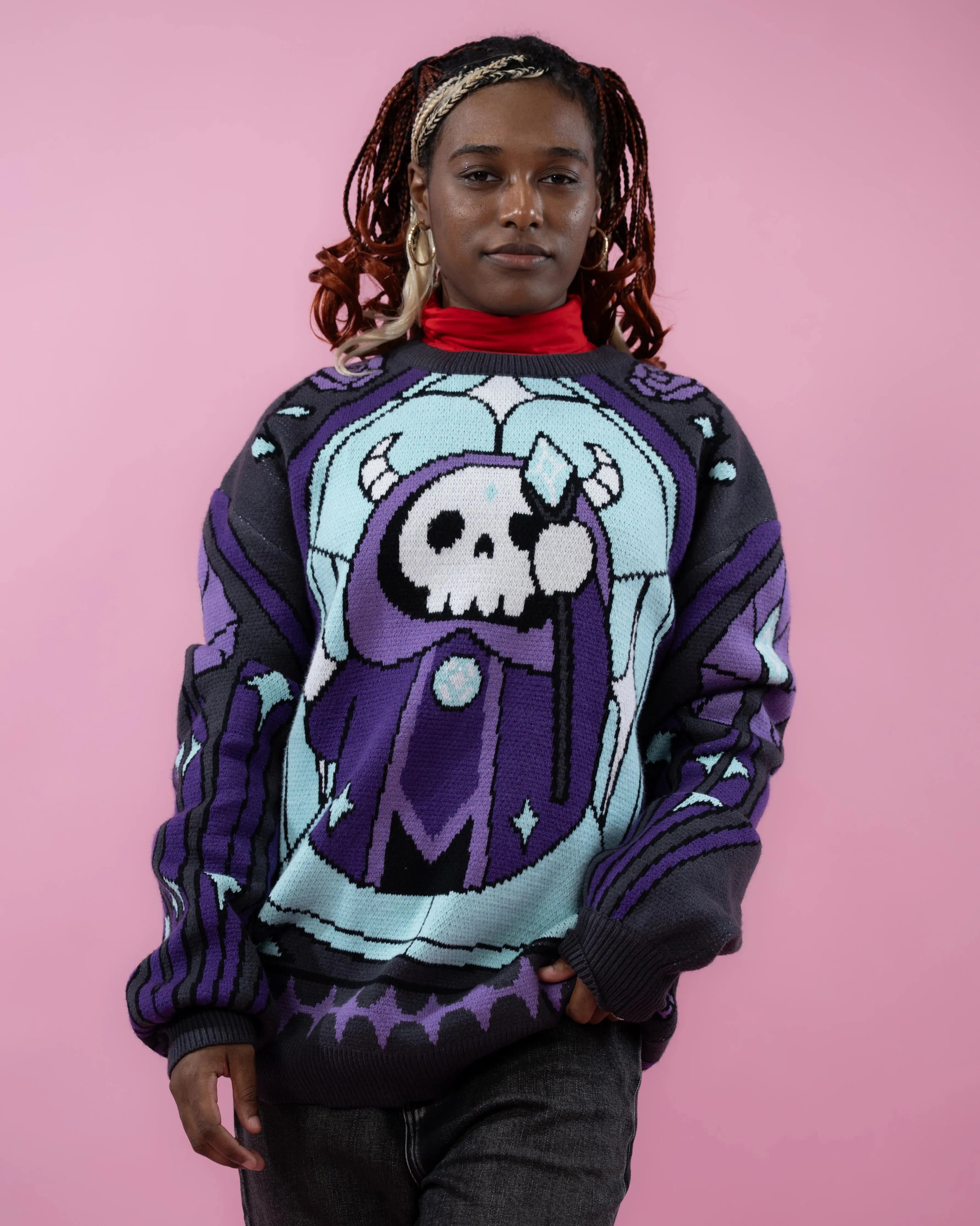 Squishable Necromancer Sweater sold by Steady Hands product image thumbnail 3