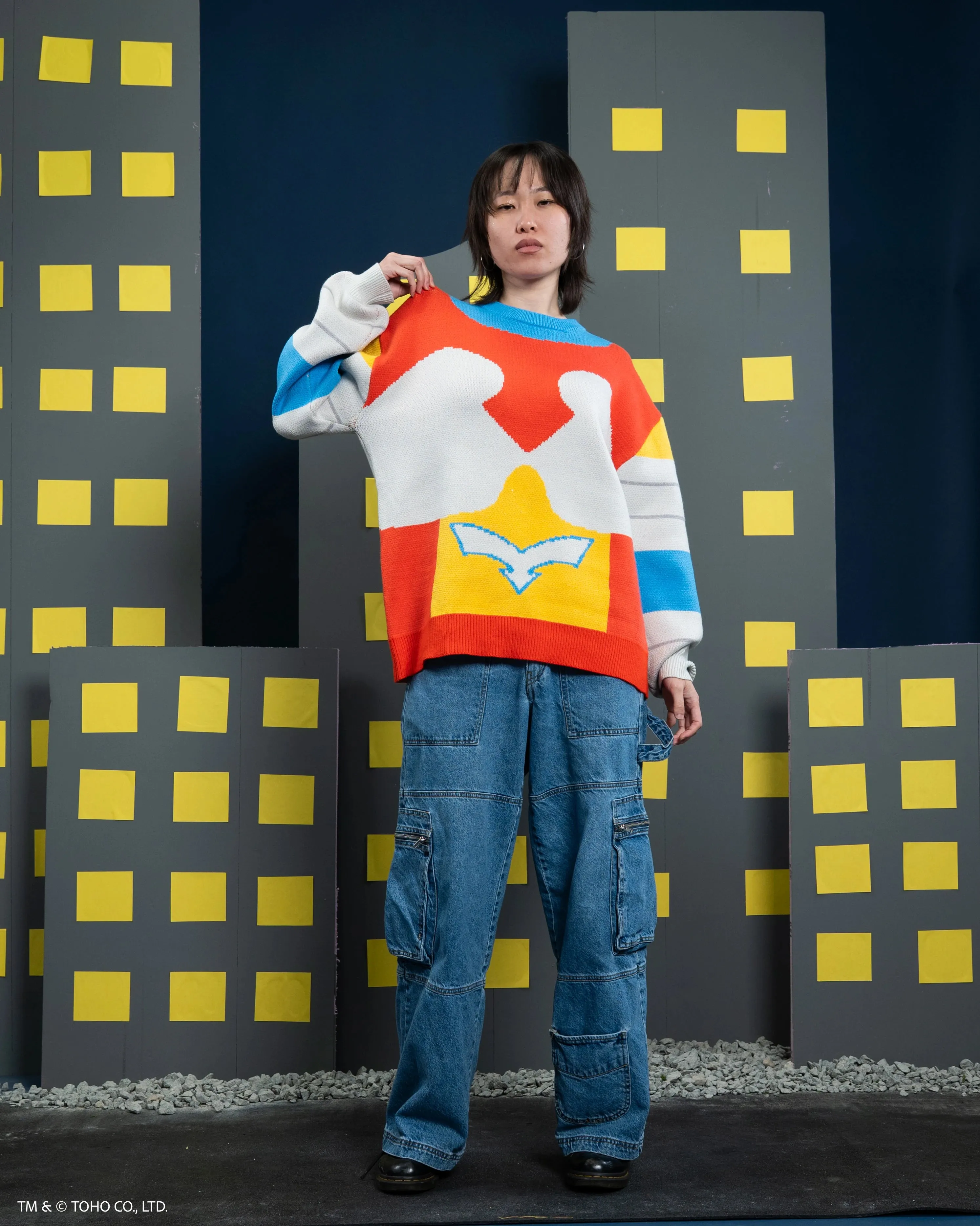 Jet Jaguar Sweater sold by Steady Hands product image thumbnail 3