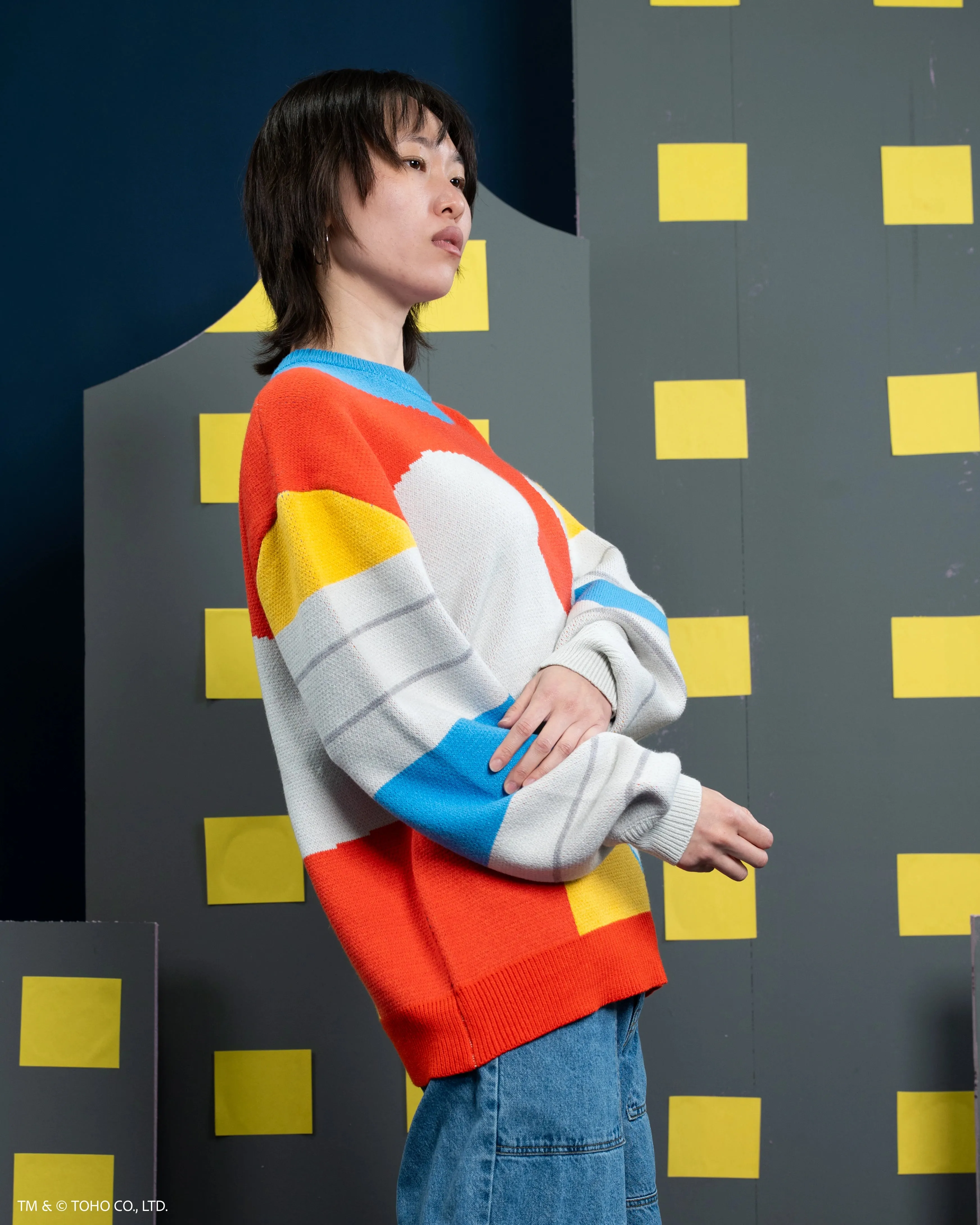 Jet Jaguar Sweater sold by Steady Hands product image thumbnail 4