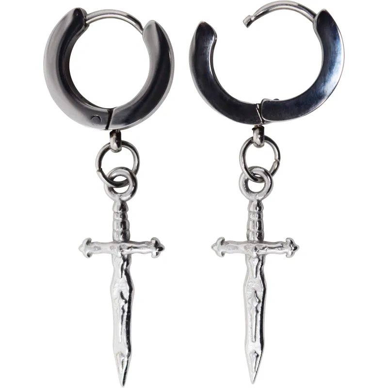 D'Arc Sword Earrings sold by Steady Hands