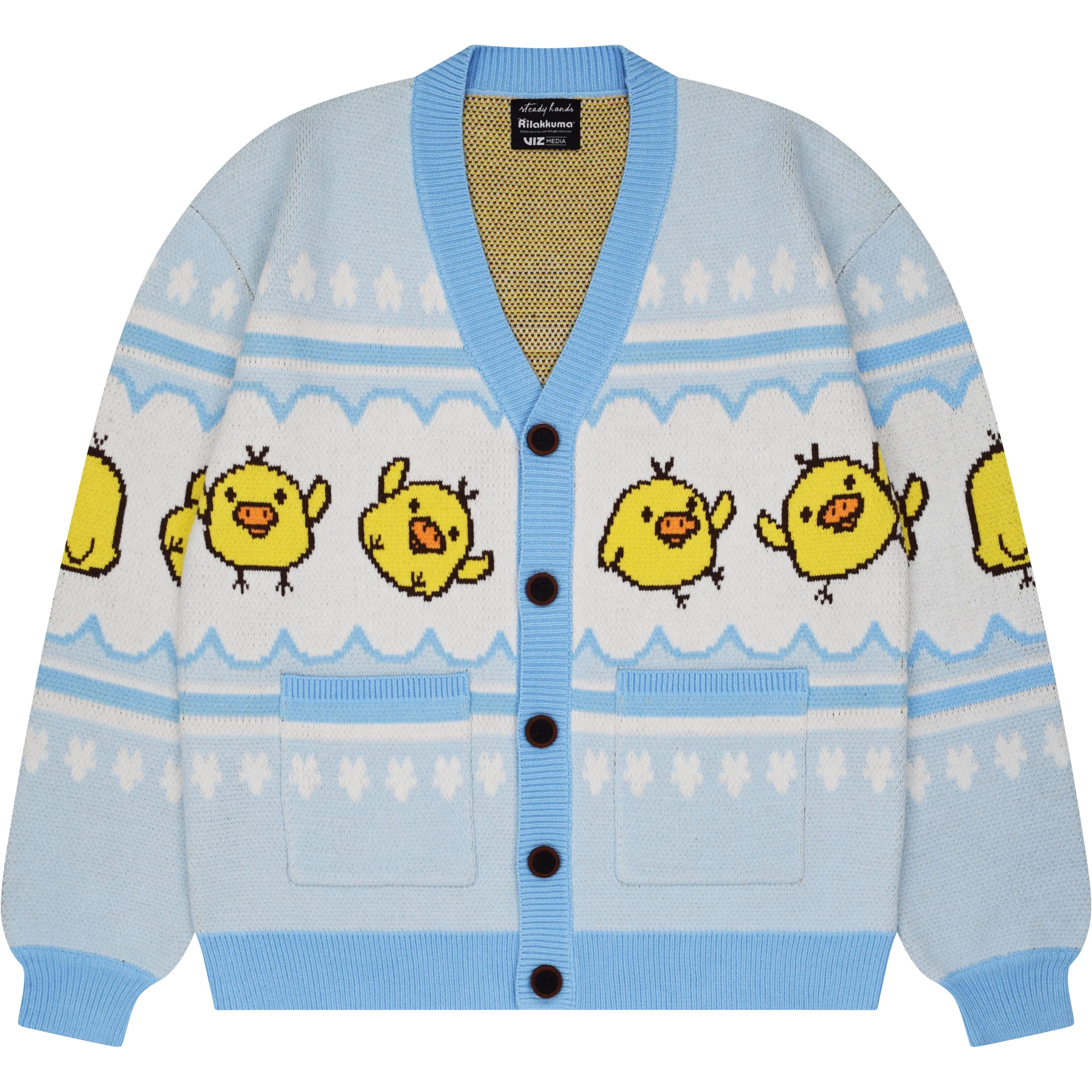 Kiiroitori Cardigan sold by Steady Hands