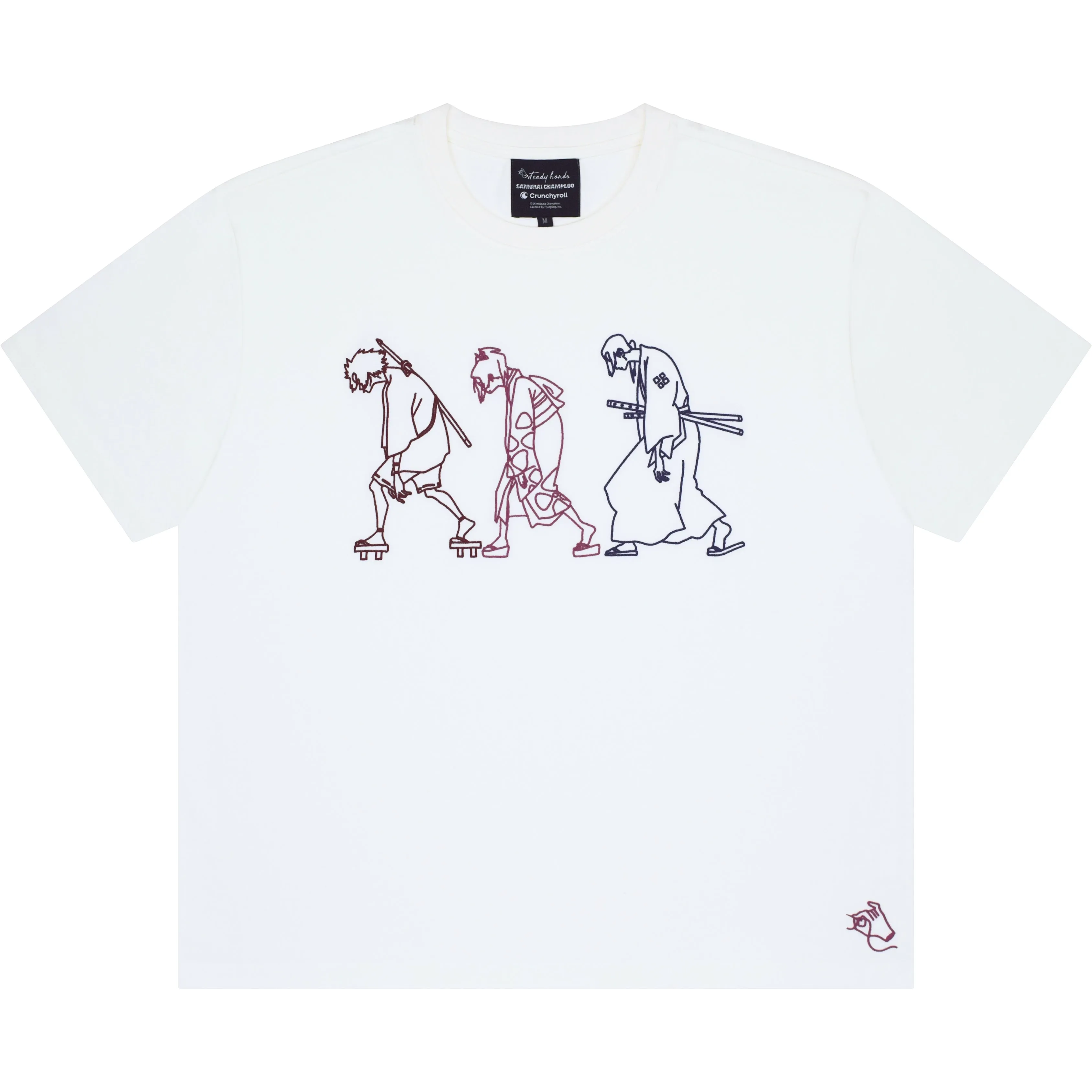 Sad Samurai Tee sold by Steady Hands