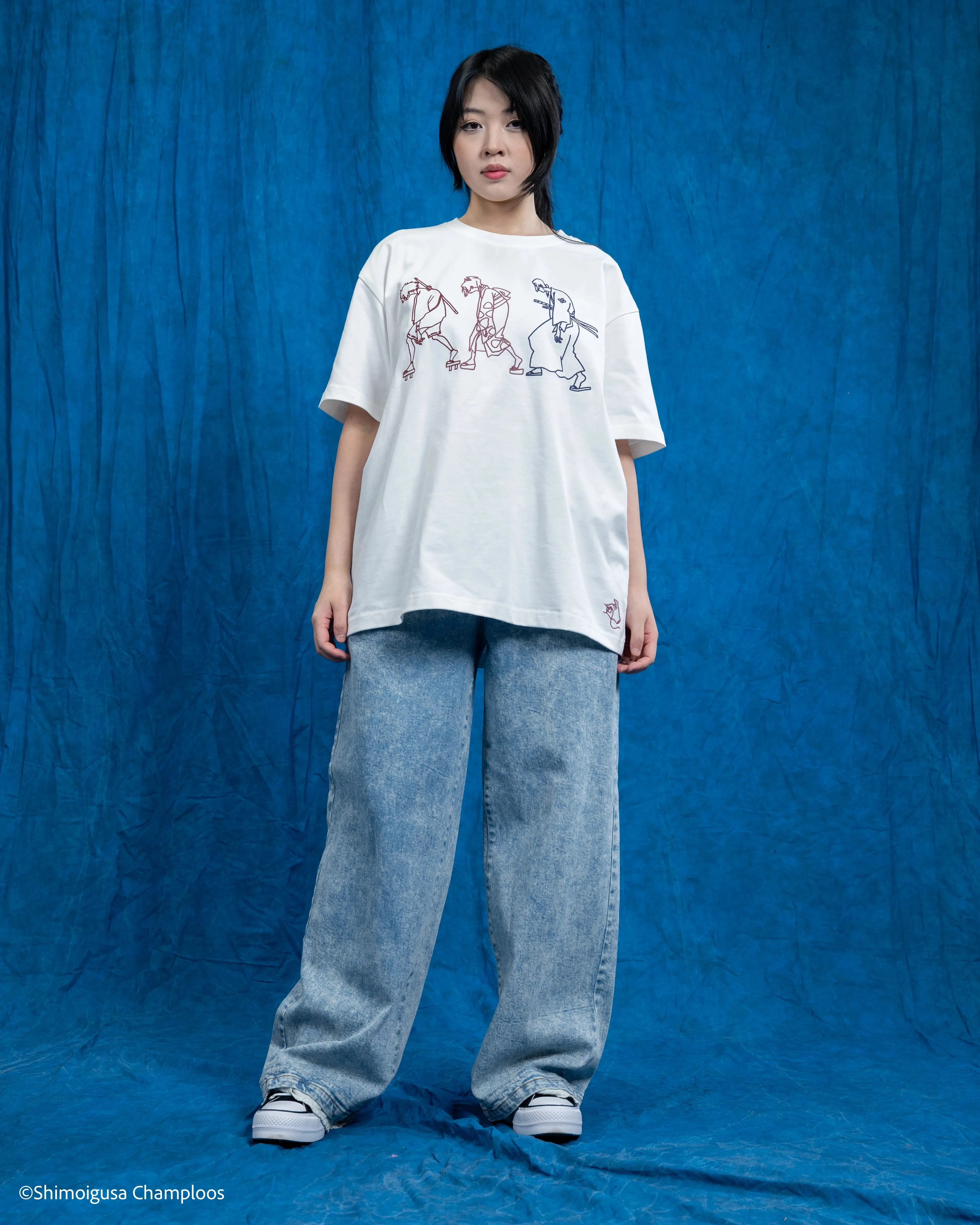 Sad Samurai Tee sold by Steady Hands product image thumbnail 3