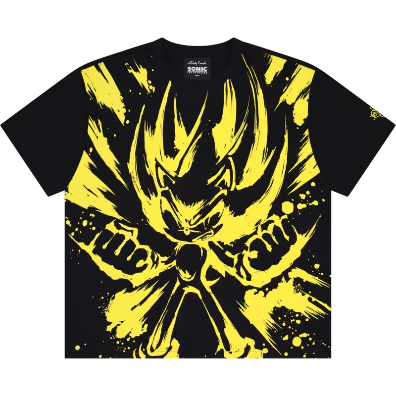 Super Sonic Front Print Tee sold by Steady Hands