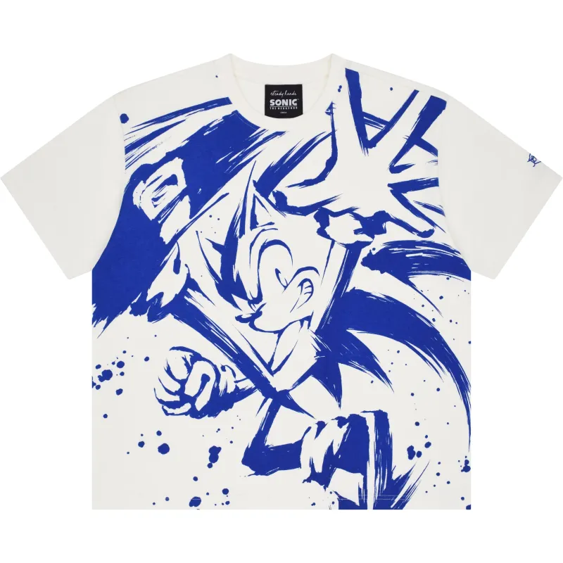 Sonic Front Print Tee sold by Steady Hands