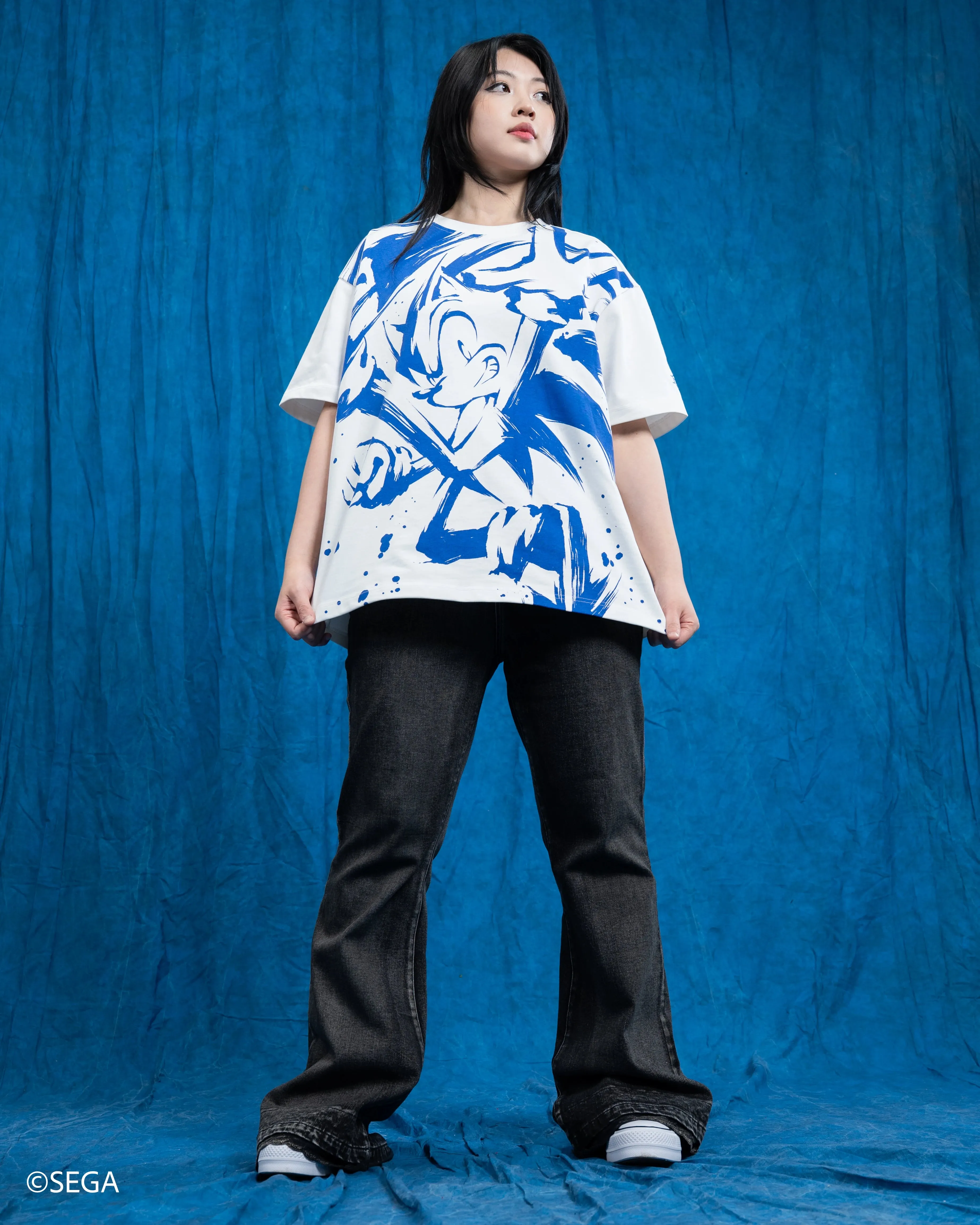 Sonic Front Print Tee sold by Steady Hands product image thumbnail 3