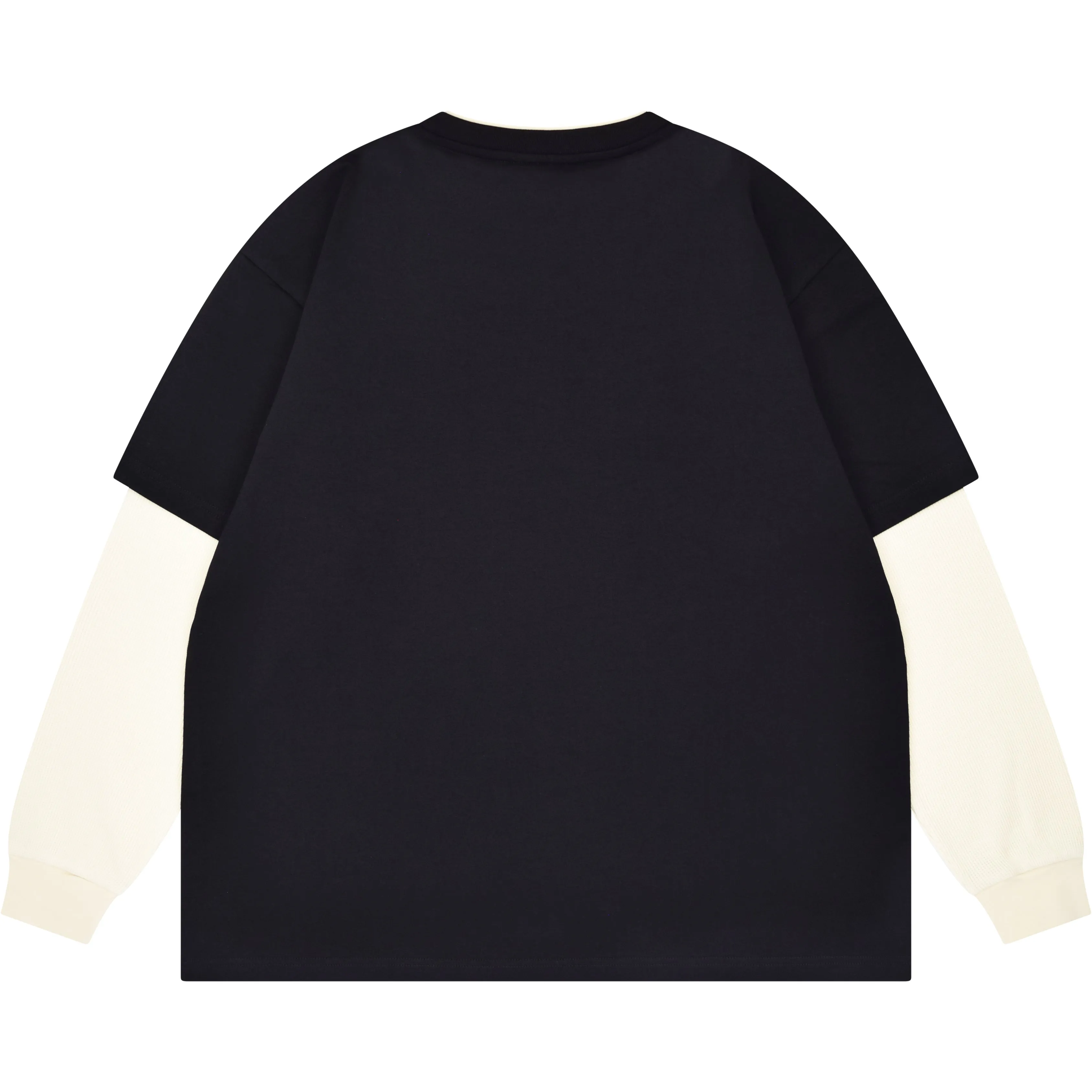 Layered Waffle Knit Long Sleeve sold by Steady Hands product image thumbnail 2