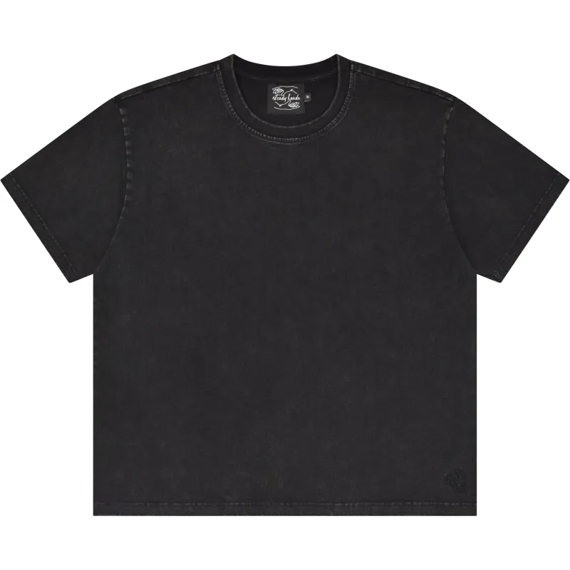 Black Washed Tee made by Steady Hands