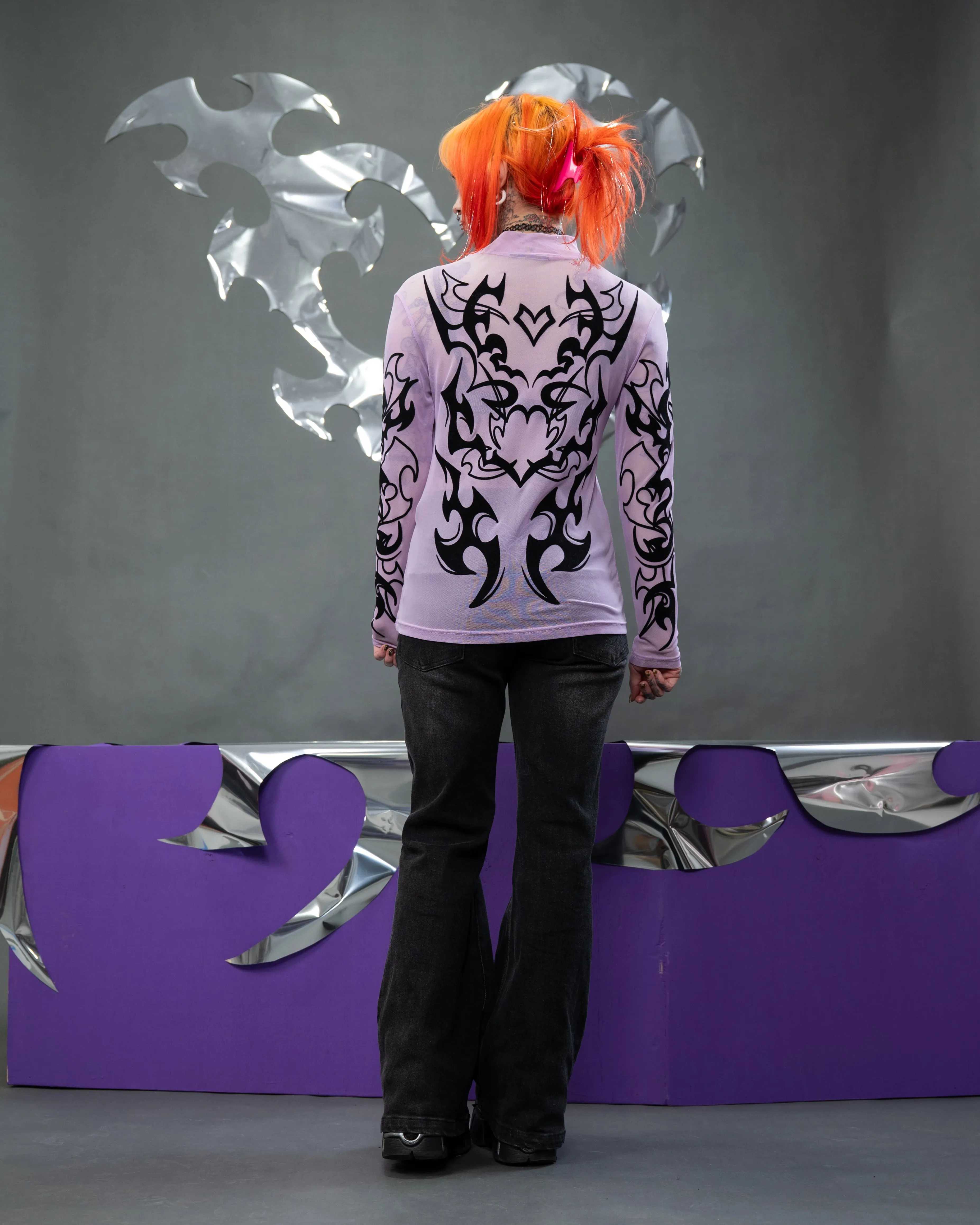 Cyber Mesh Top sold by Steady Hands product image thumbnail 4