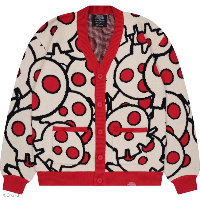 Fire Force Skull Cardigan sold by Steady Hands