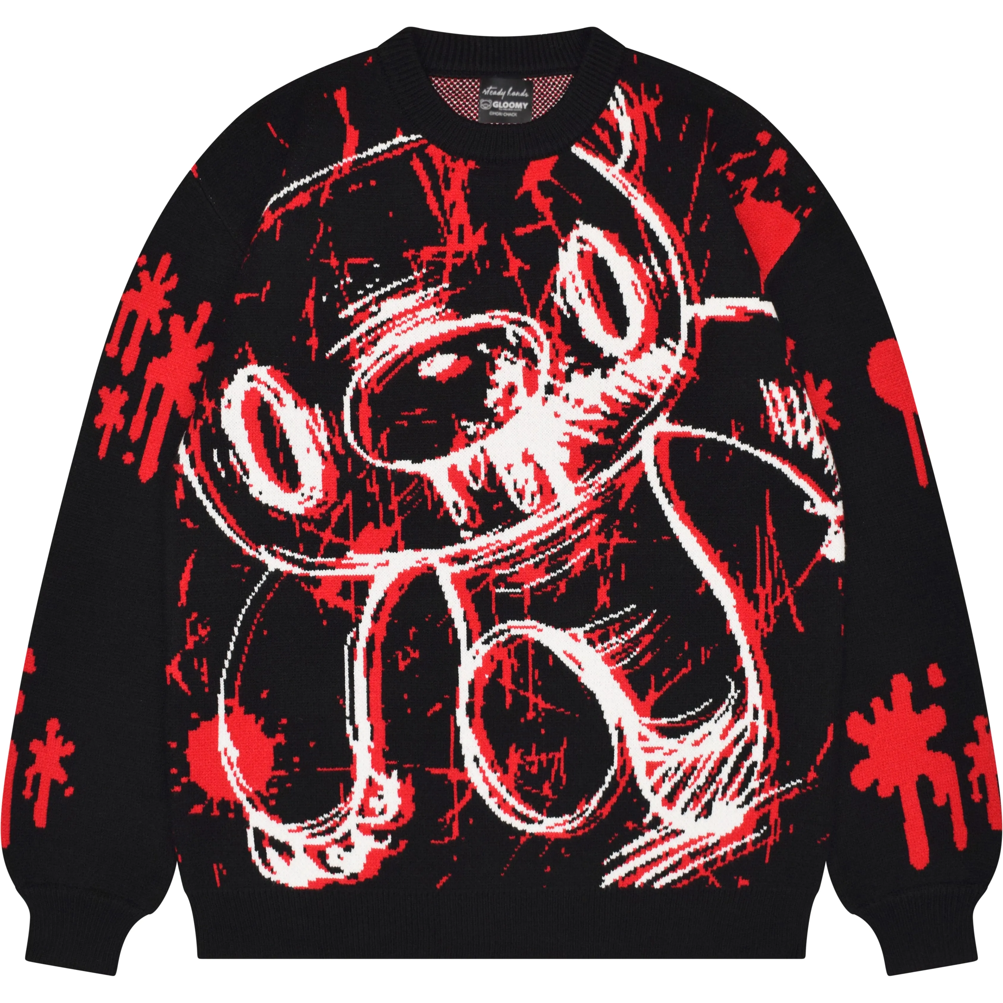 Bloody Bear Sweater sold by Steady Hands