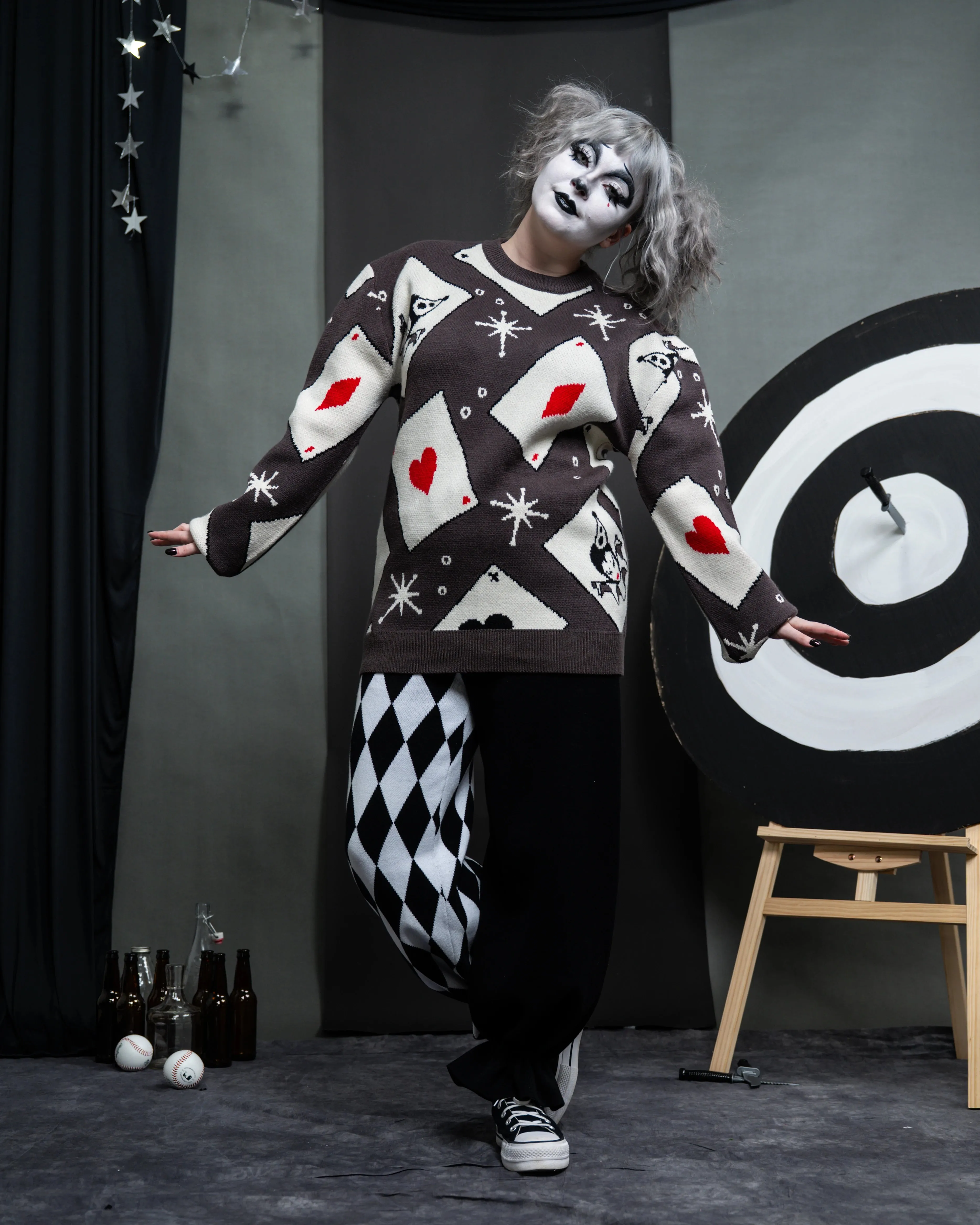 Playing Card Sweater sold by Steady Hands product image thumbnail 5
