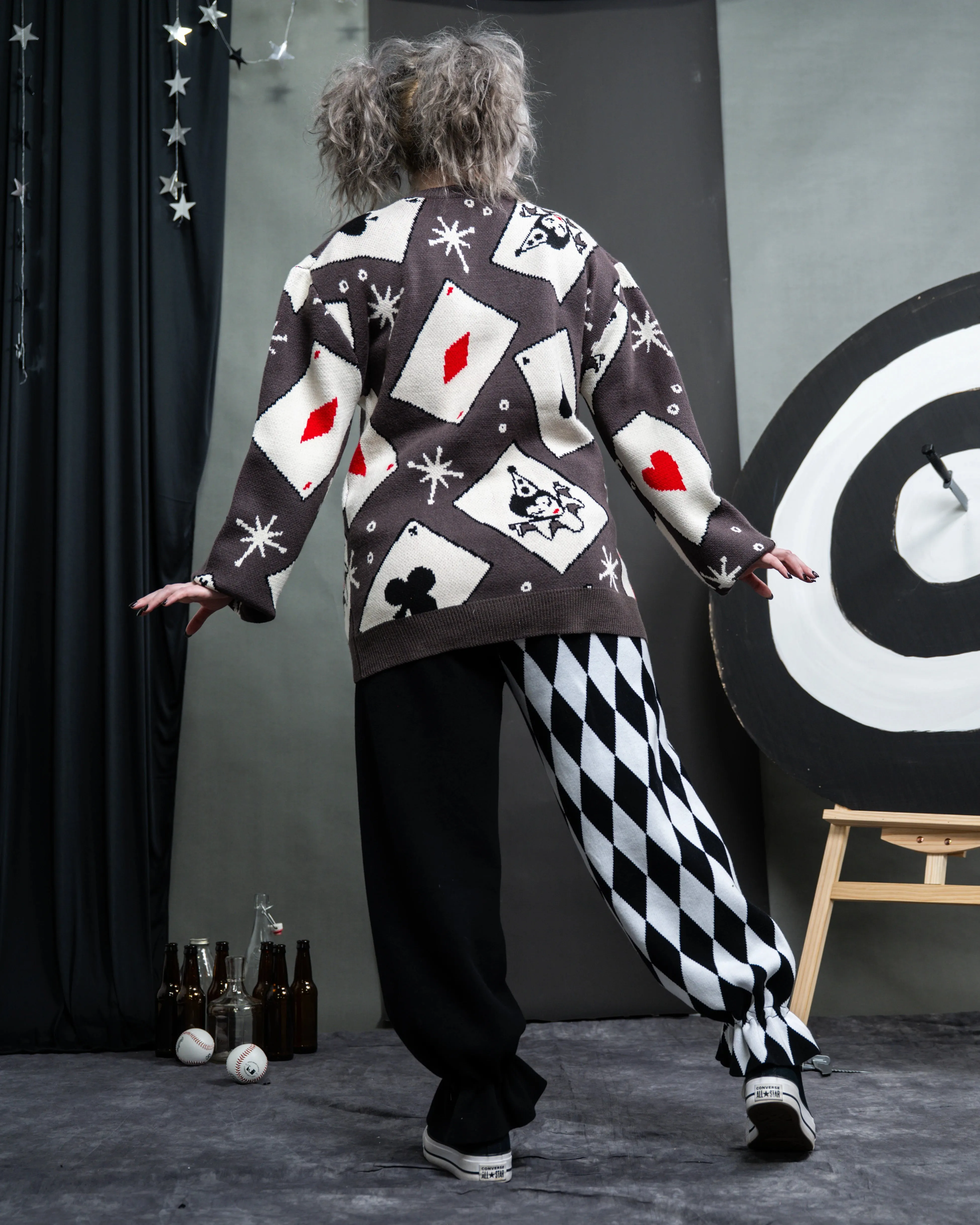 Playing Card Sweater sold by Steady Hands product image thumbnail 4