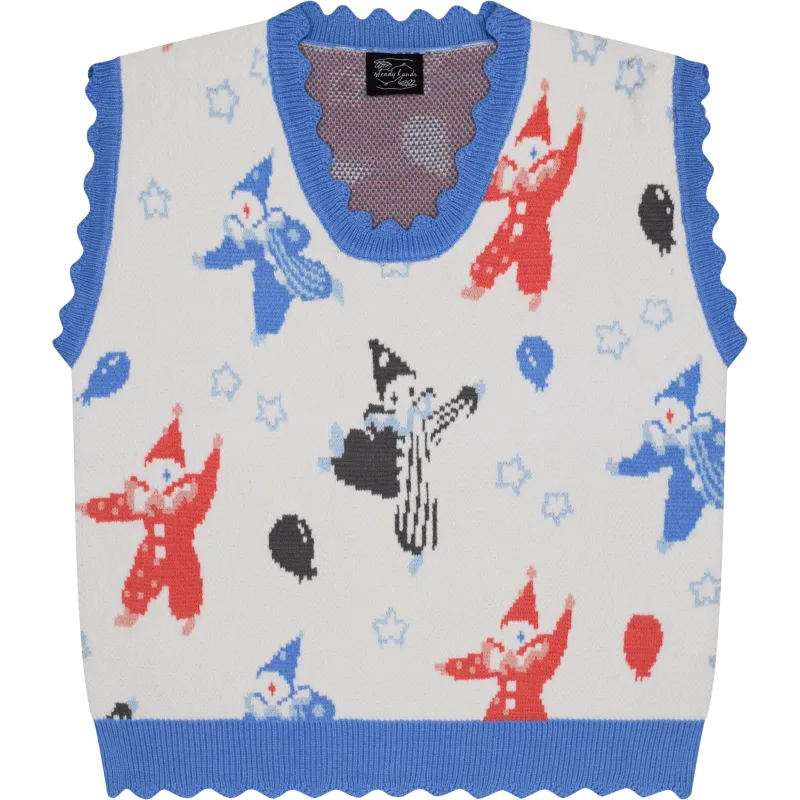 Clownin' Around Vest made by Circus by Sam Edelman