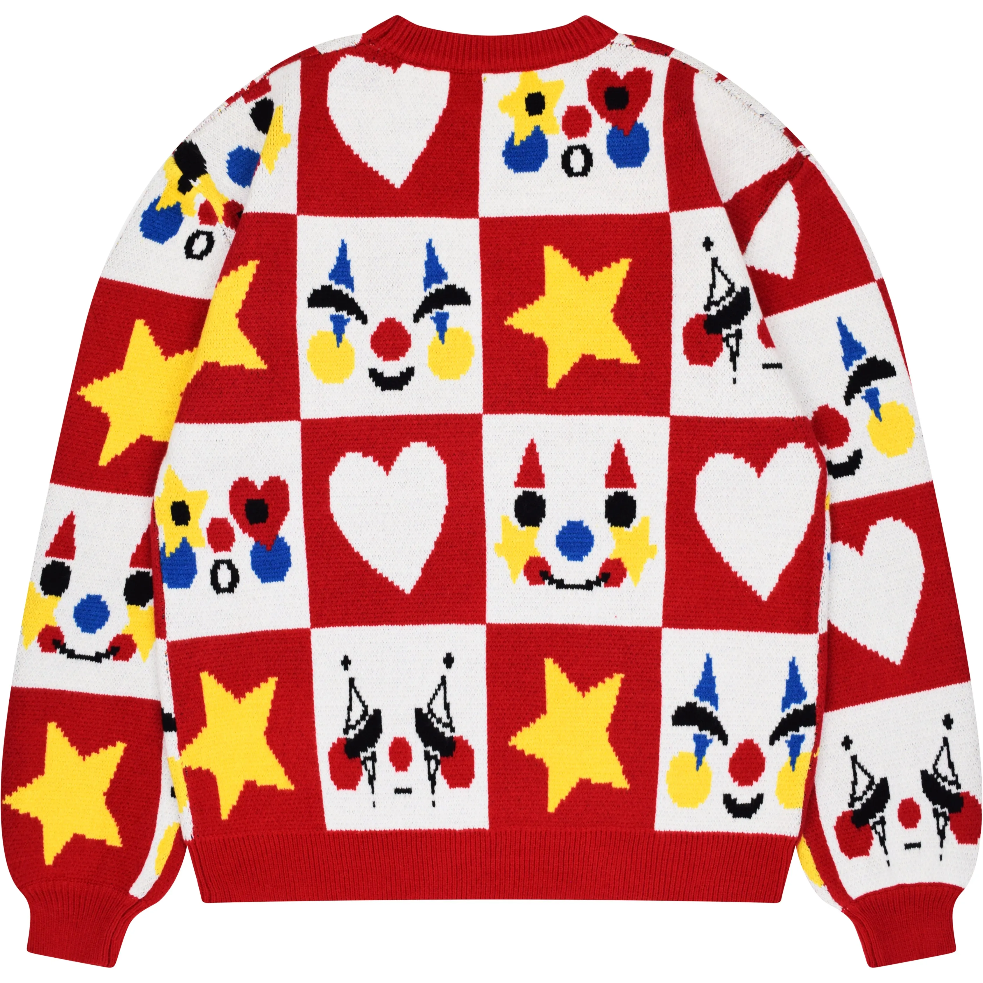 Checkered Clown Sweater sold by Steady Hands product image thumbnail 2