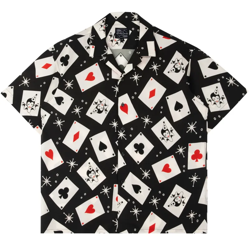 Playing Card Button Up made by Circus by Sam Edelman