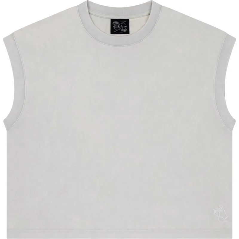 Off White Washed Tank made by Steady Hands
