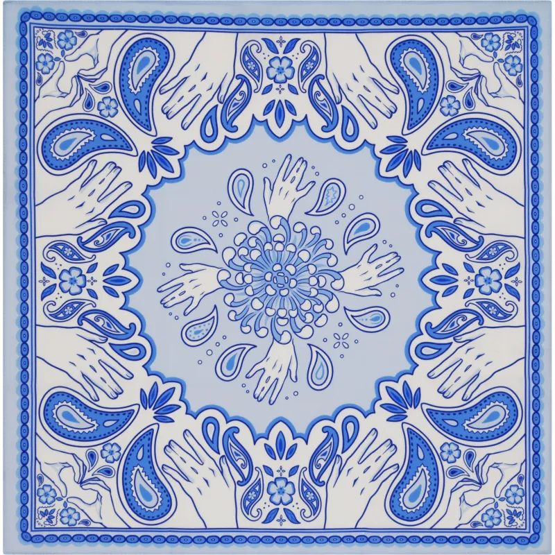 Blue Steady Handana made by Steady Hands