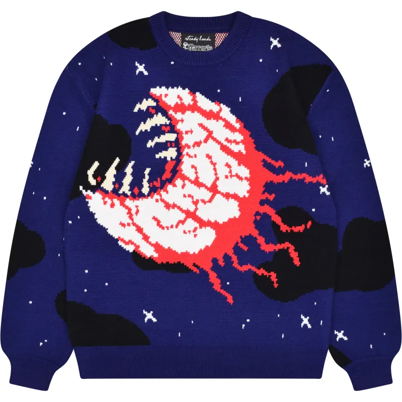 Eye of Cthulhu Sweater made by Steady Hands