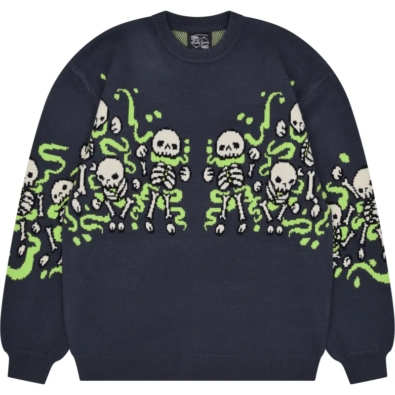 Danse Macabre Sweater made by Steady Hands