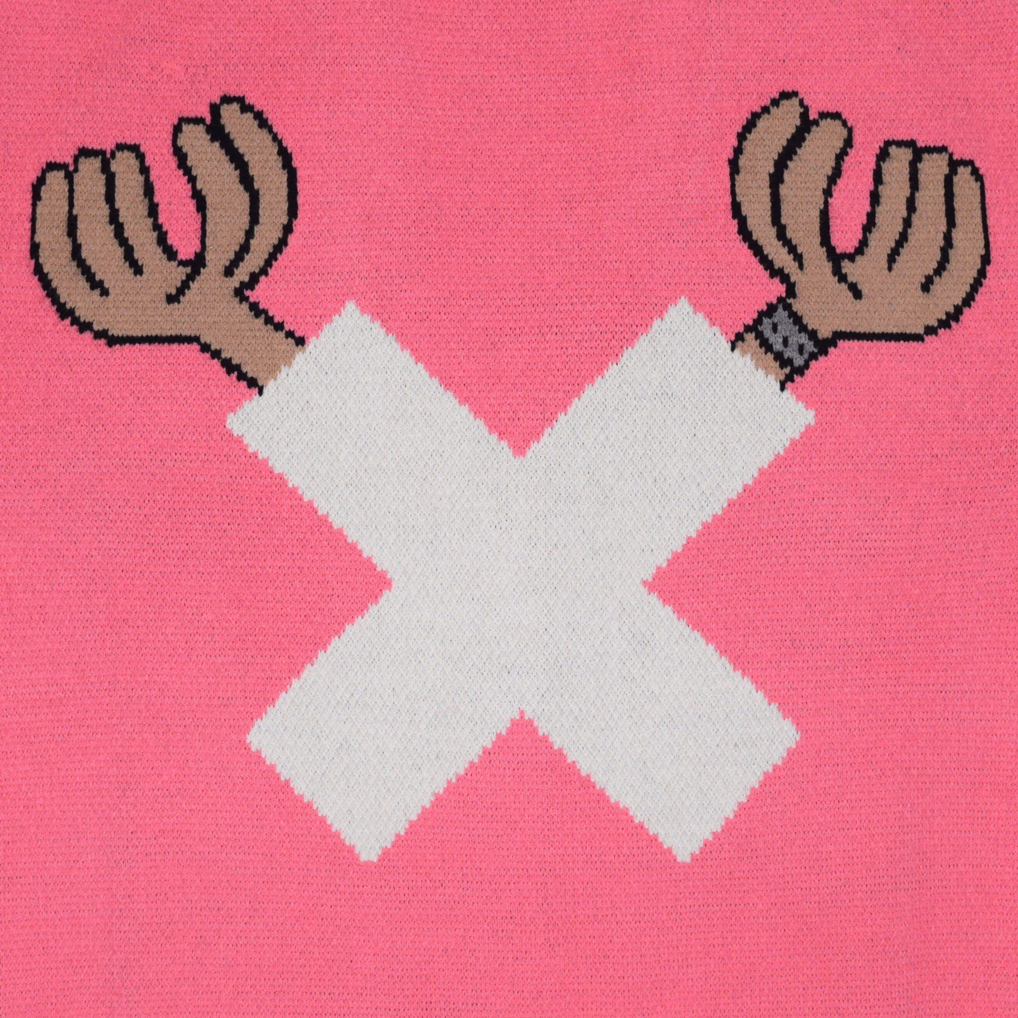 Reindeer Cardigan sold by Steady Hands product image thumbnail 4