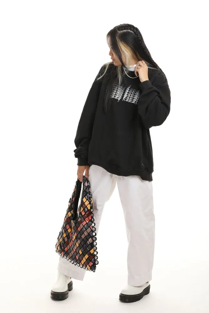 Stacked Logo Sweater sold by Steady Hands product image thumbnail 5