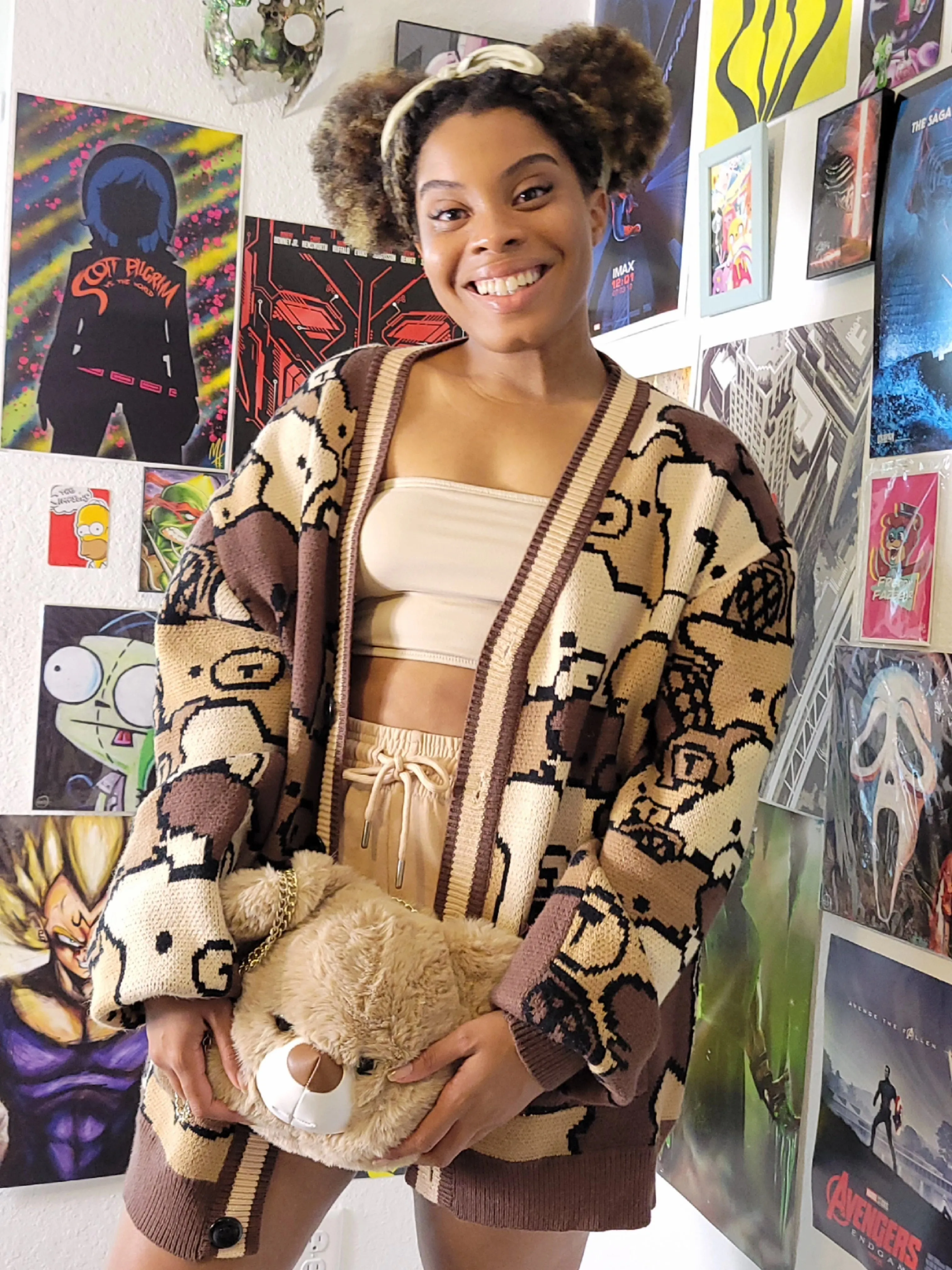 Bear With Me Cardigan sold by Steady Hands product image thumbnail 4