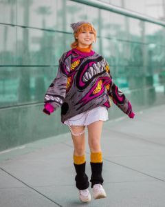 Fox Devil Sweater sold by Steady Hands