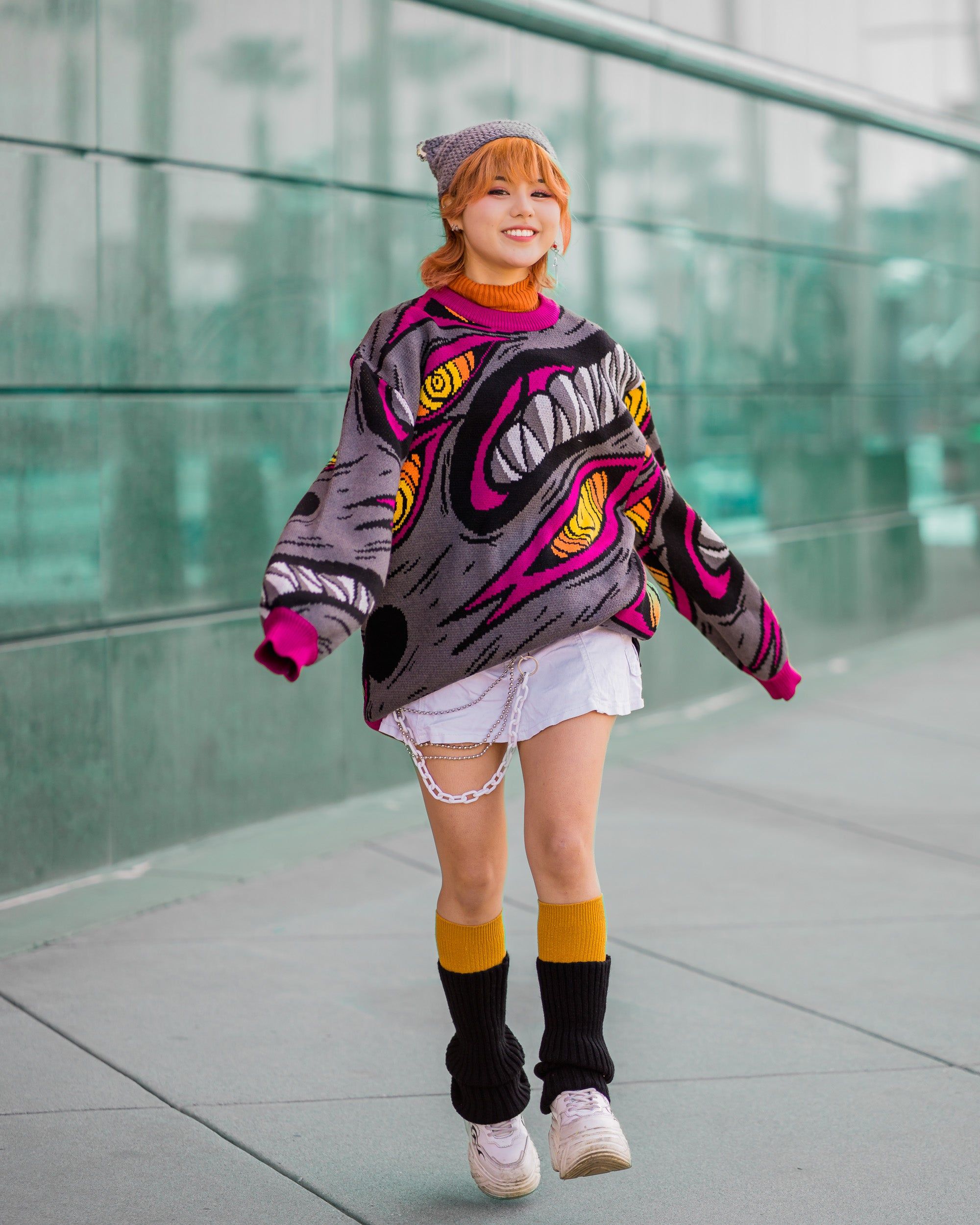 Fox Devil Sweater sold by Steady Hands product image thumbnail 5