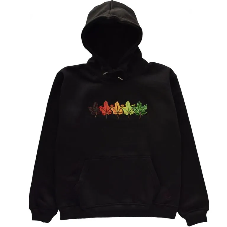 Black Leaves Hoodie sold by Steady Hands