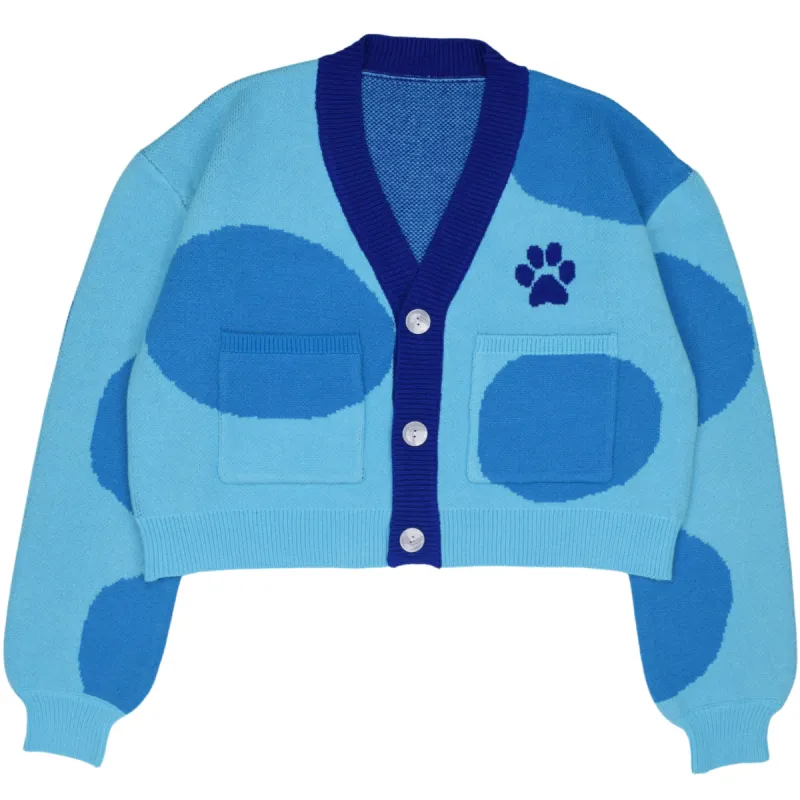 Cropped Blue's Cardigan sold by Steady Hands