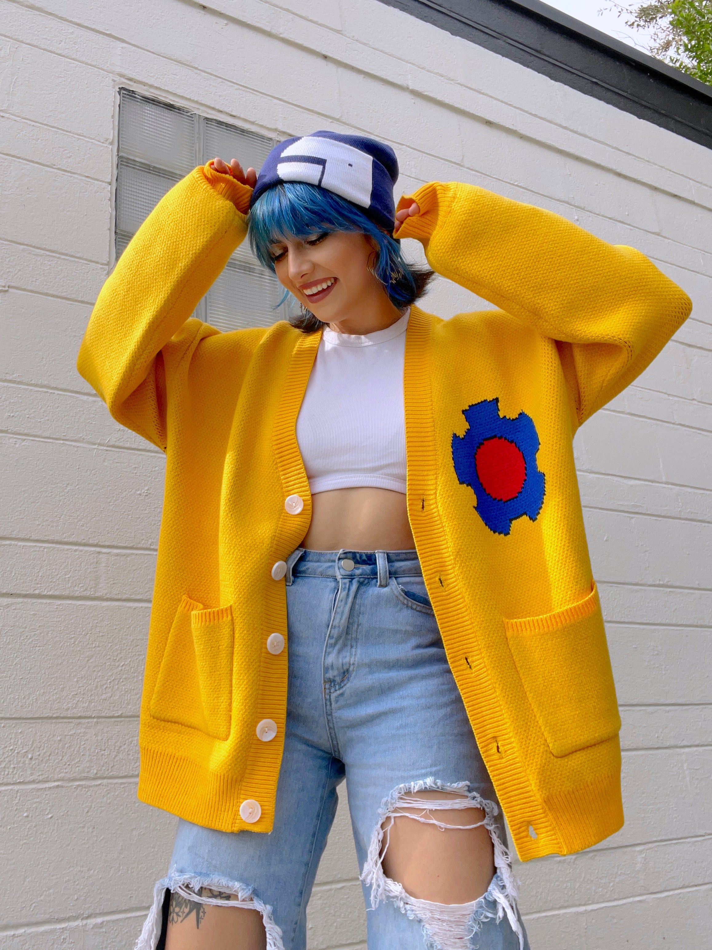 Skater Boi Cardigan sold by Steady Hands product image thumbnail 5