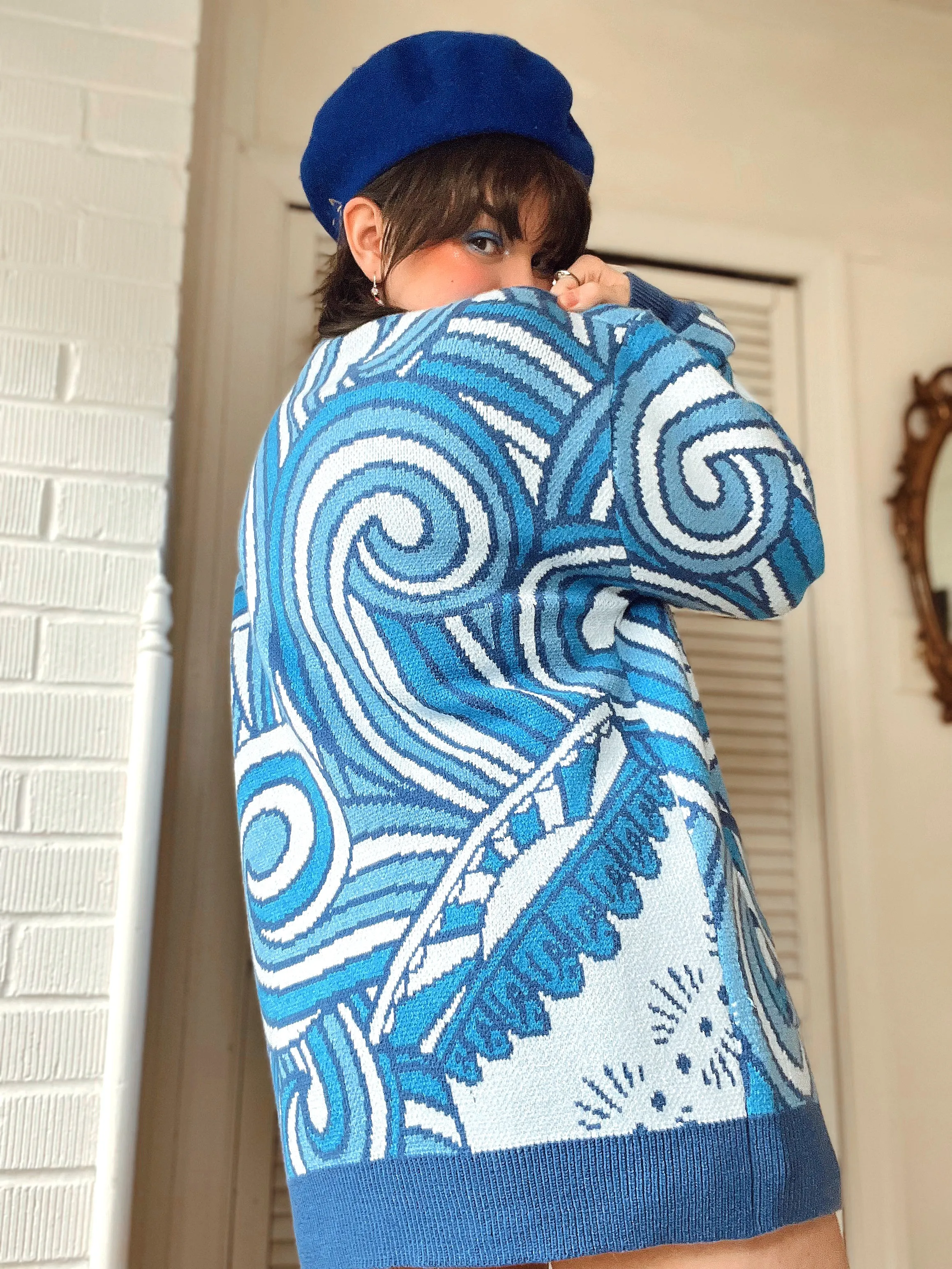 Aquarius Cardigan sold by Steady Hands product image thumbnail 5