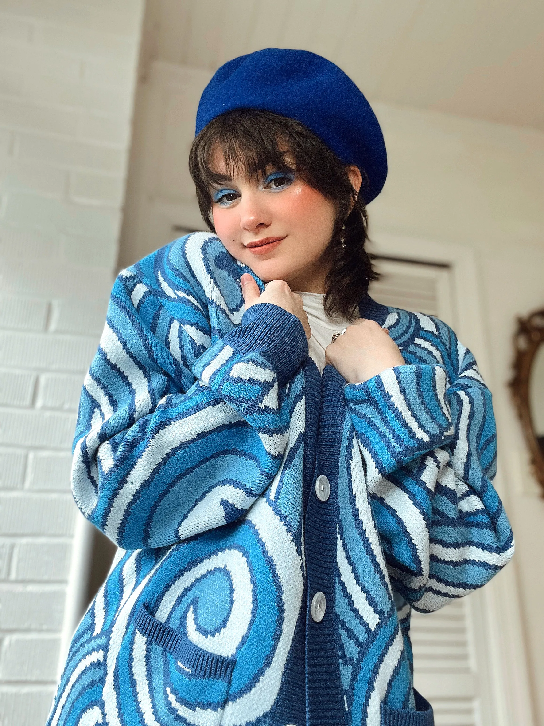 Aquarius Cardigan sold by Steady Hands product image thumbnail 4