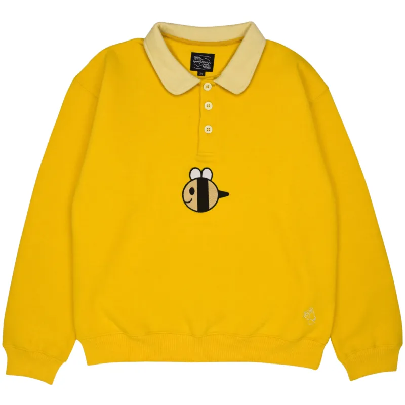 Collared Bee Sweater sold by Steady Hands